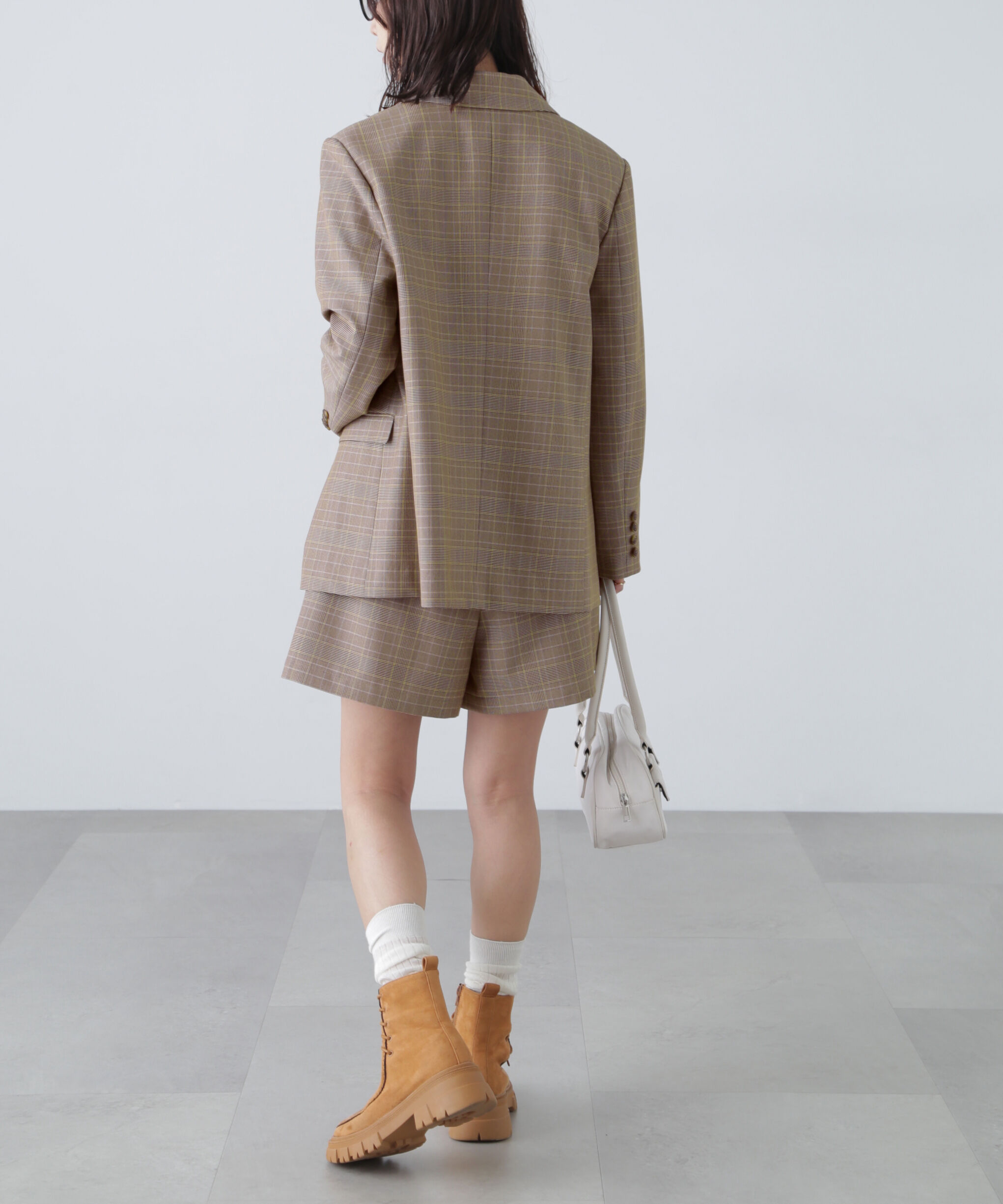  「〈セットアップ対応〉ツータックキュロットパンツ」|その他|