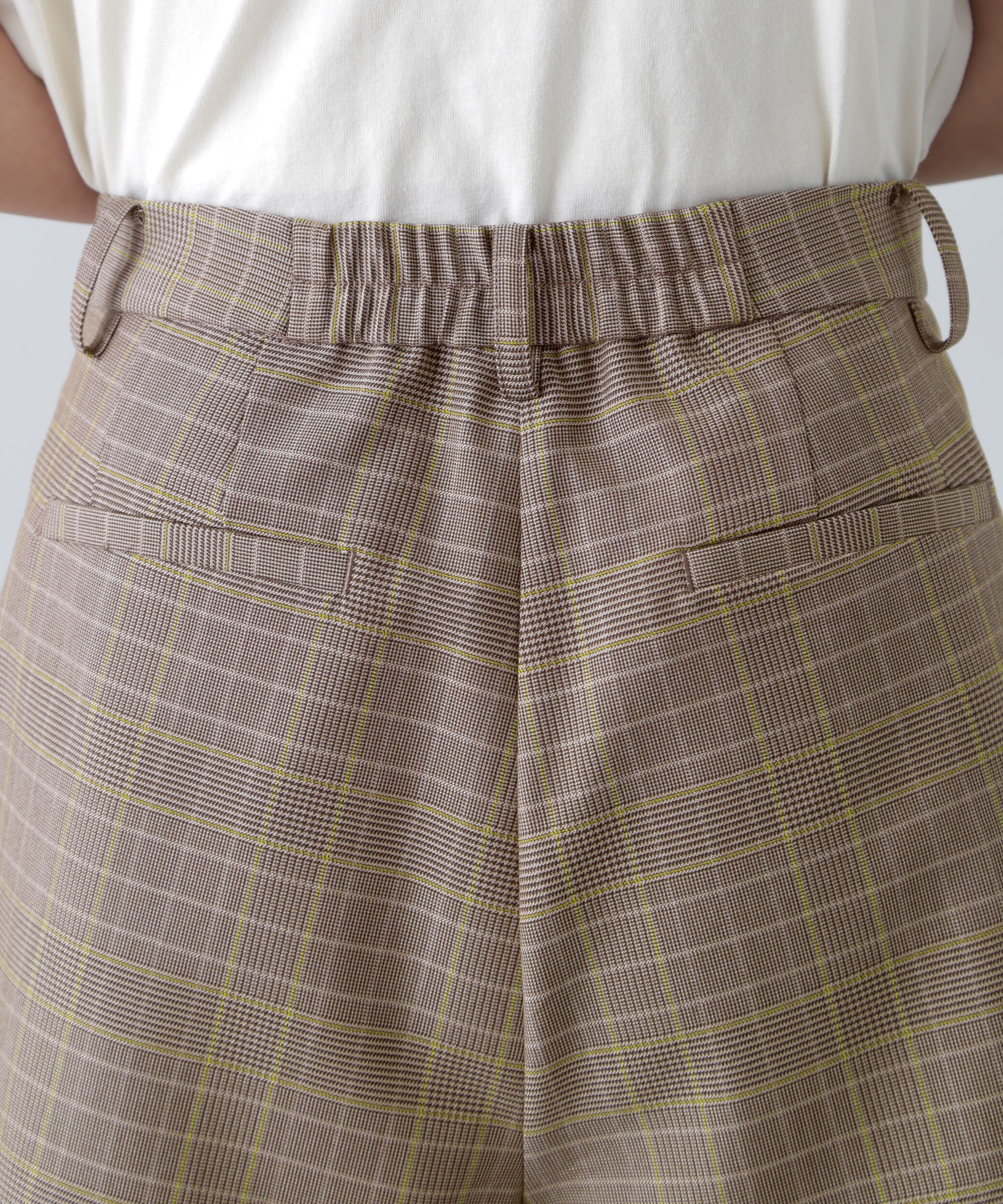  「〈セットアップ対応〉ツータックキュロットパンツ」|その他|