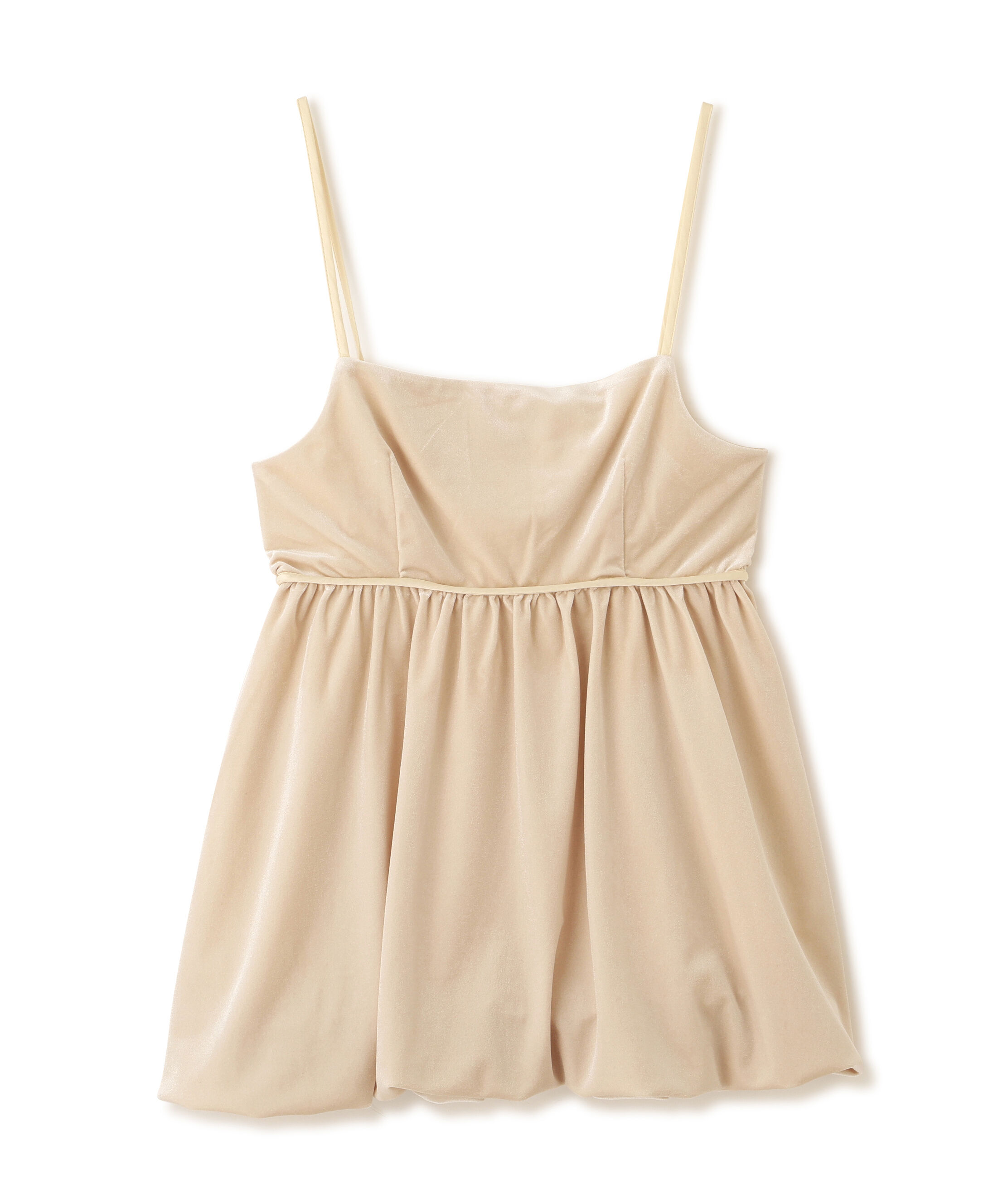  「ベロアバルーンチュニックブラウス」|シャツ・ブラウス|