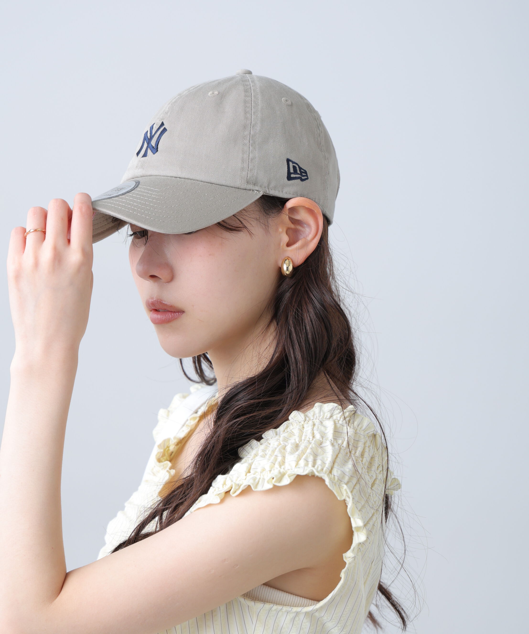  「〈NEW ERA〉CC MLB MID LOGO 別注色 キャップ」|その他|グレージュ