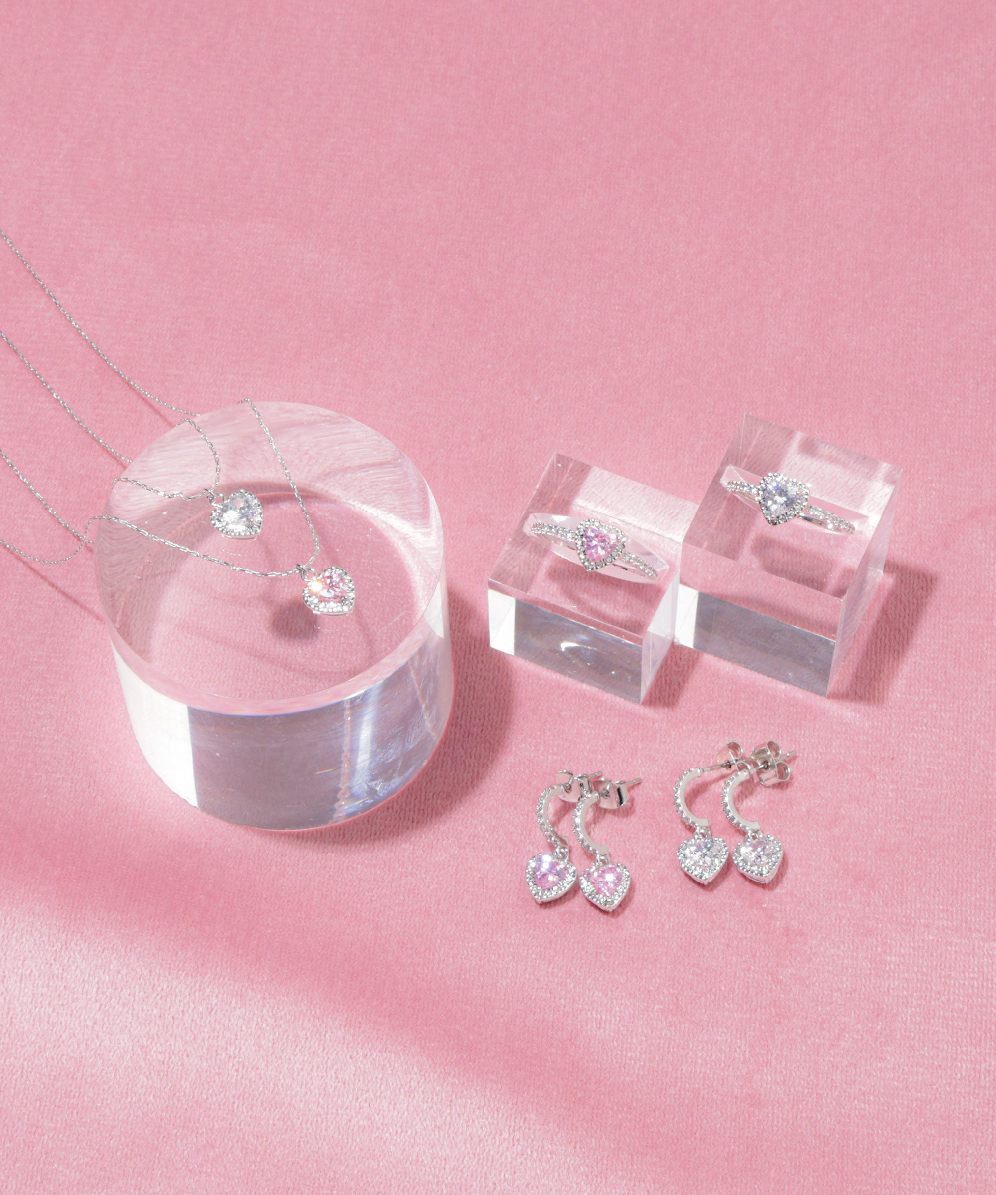  「Cubic プチハートピアス」|その他|