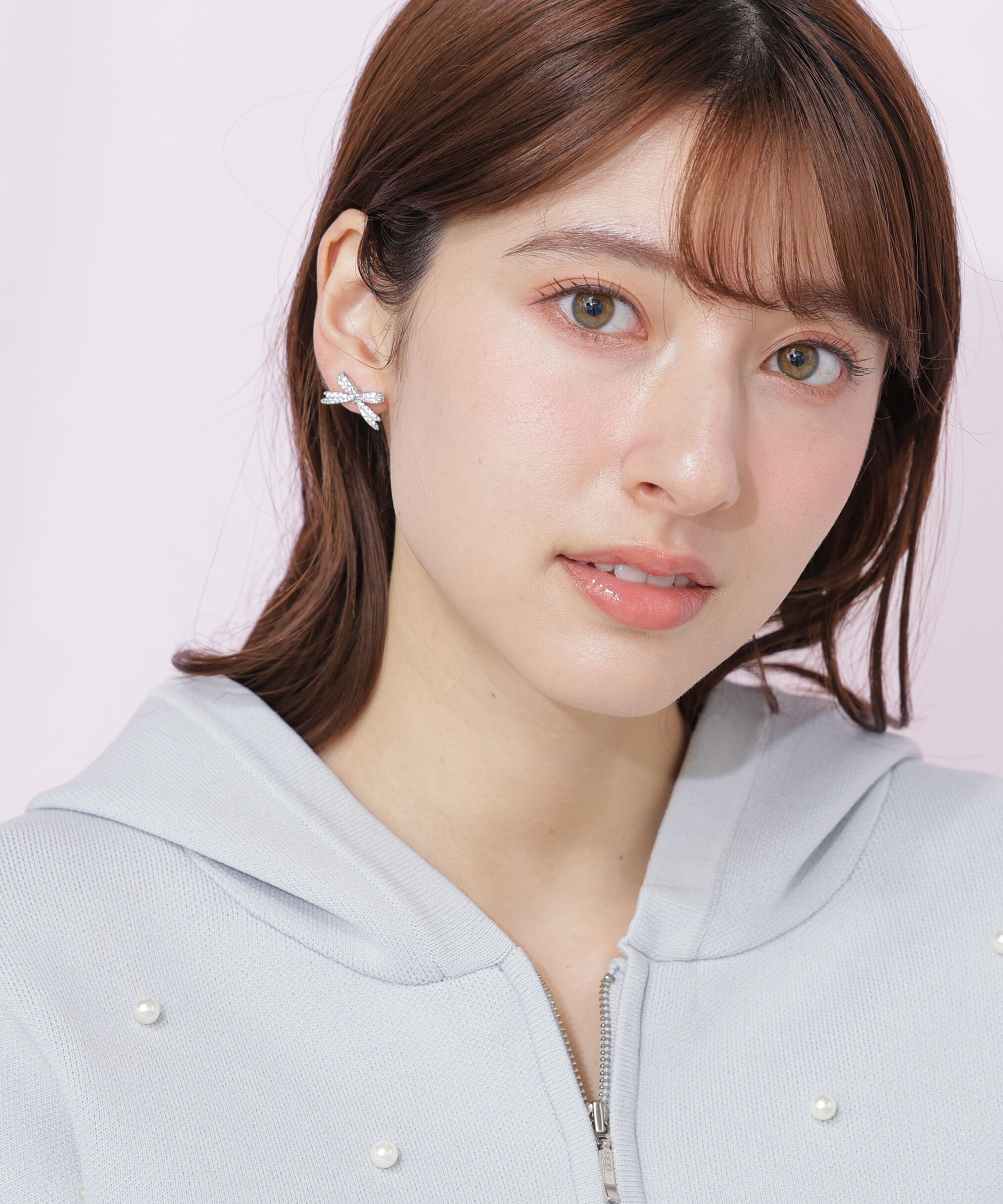  「Cubic パヴェリボンピアス」|その他|