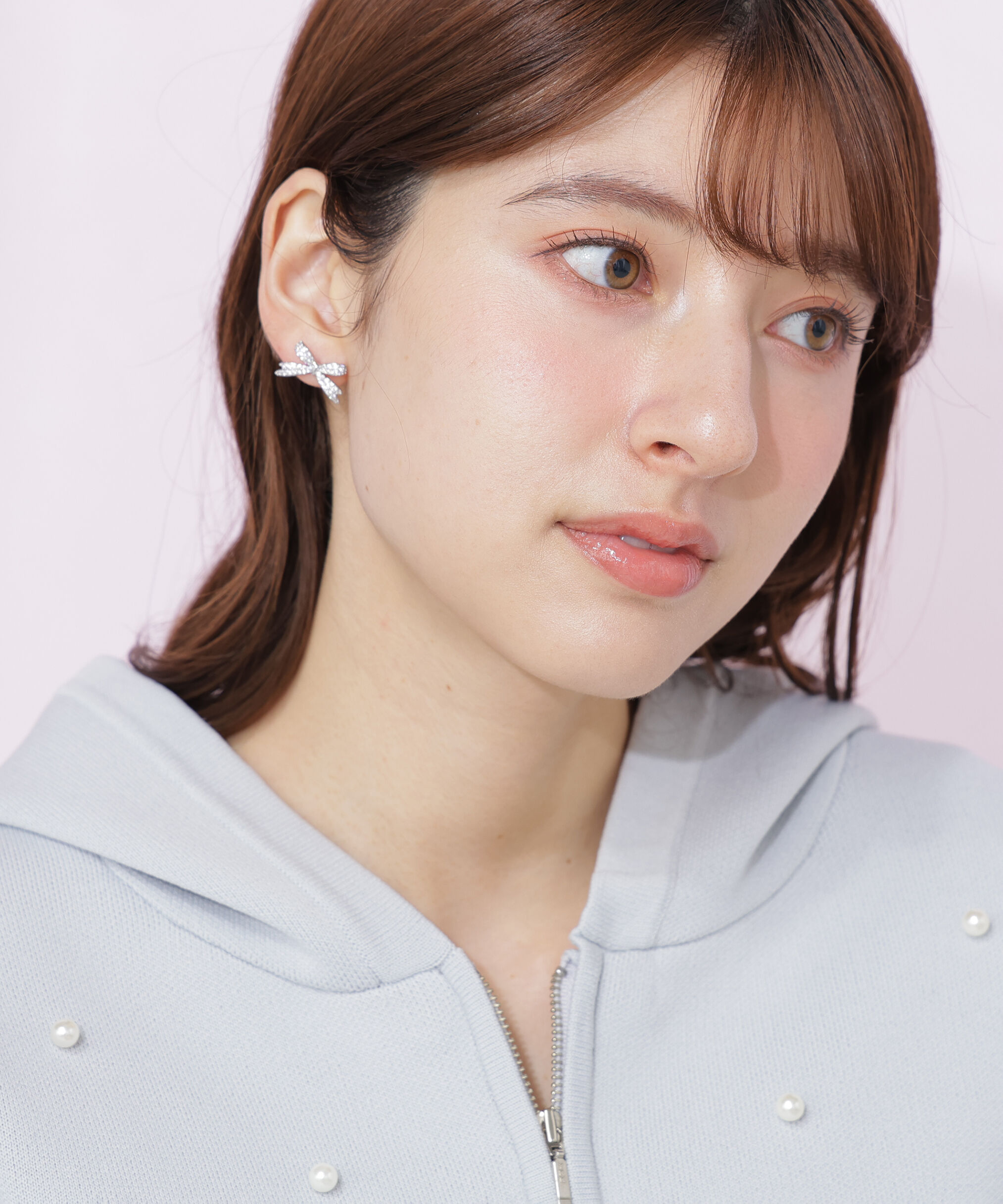  「Cubic パヴェリボンピアス」|その他|