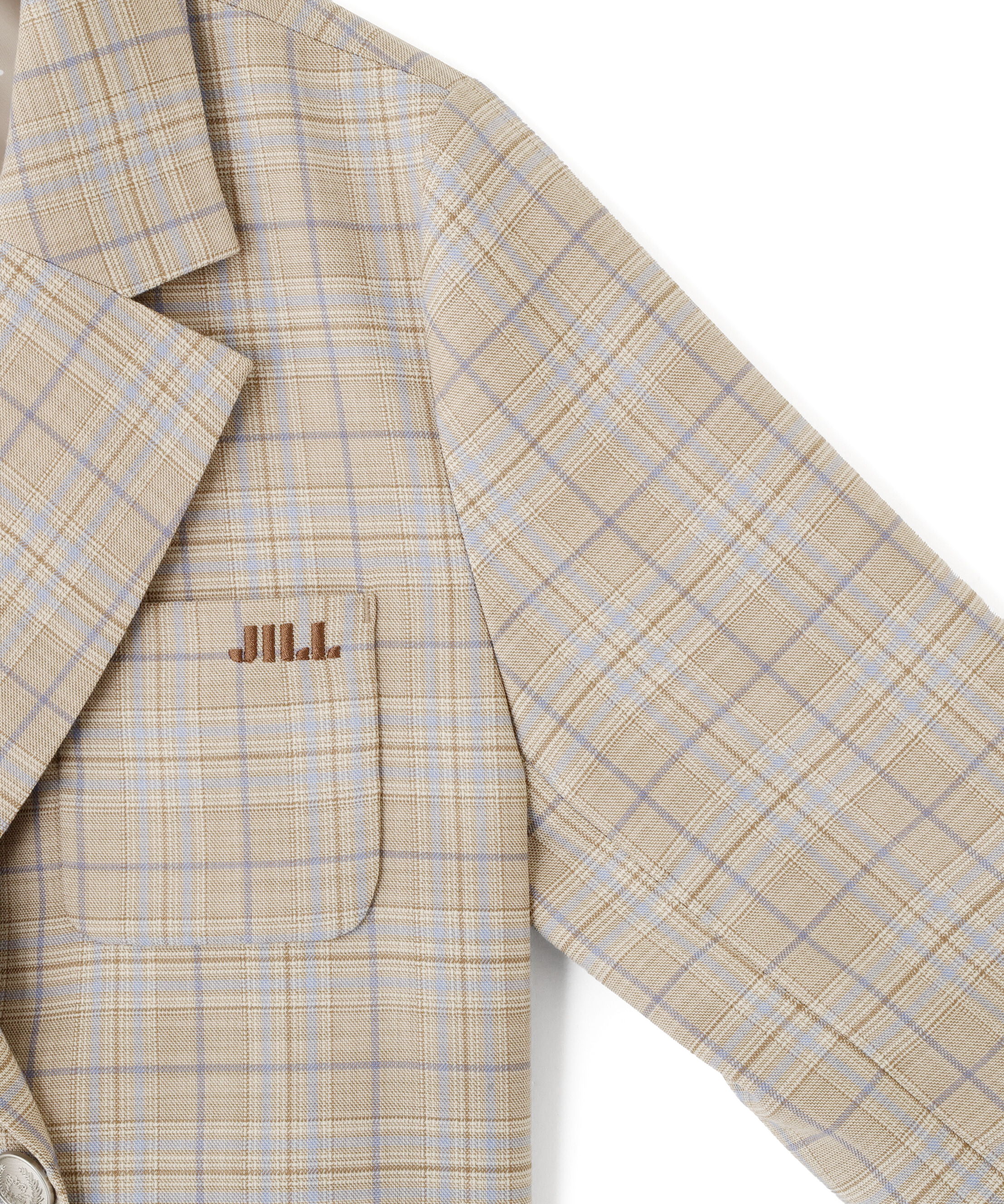  「セットアップ対応ショート丈テーラードジャケット」|その他|