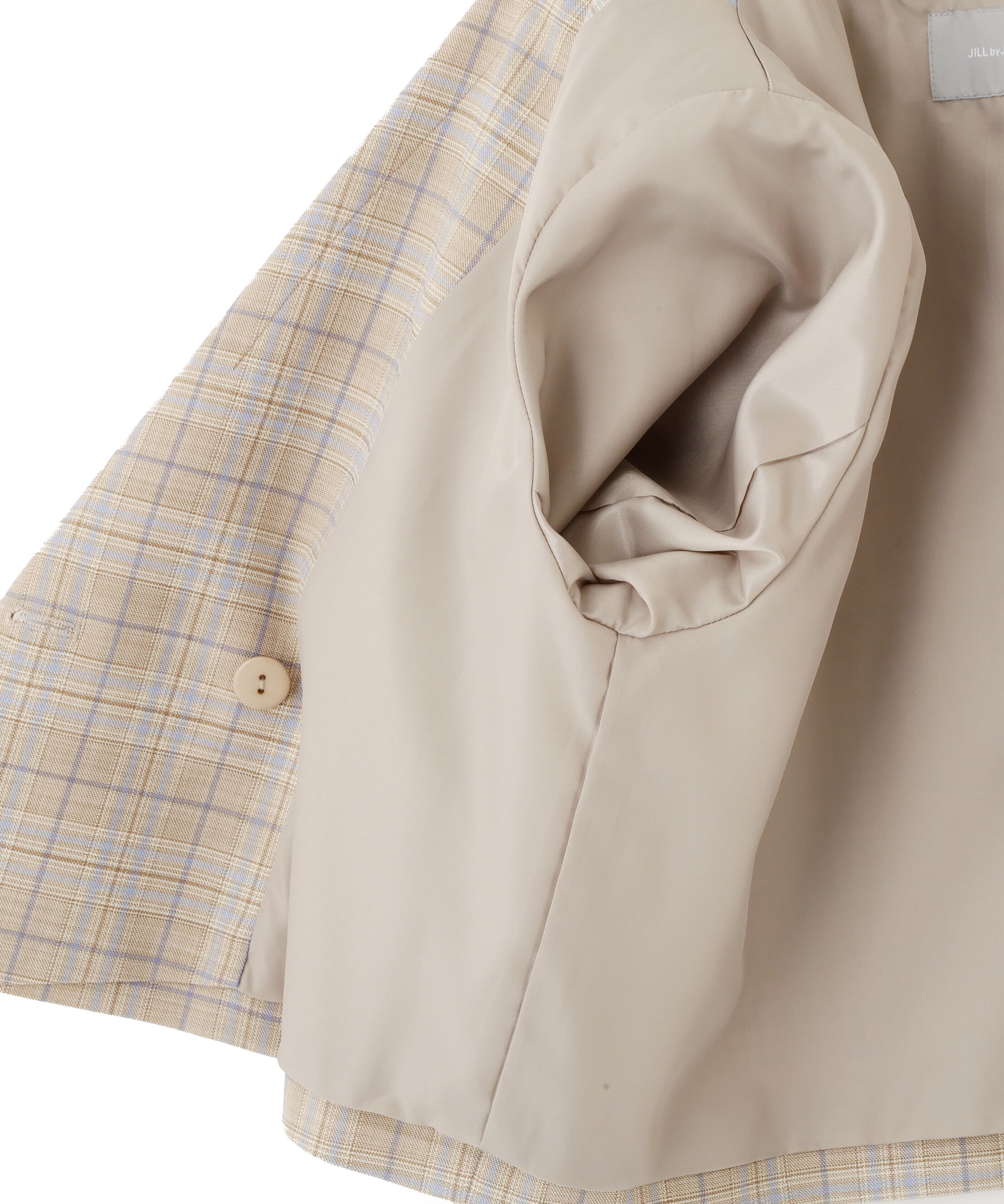  「セットアップ対応ショート丈テーラードジャケット」|その他|