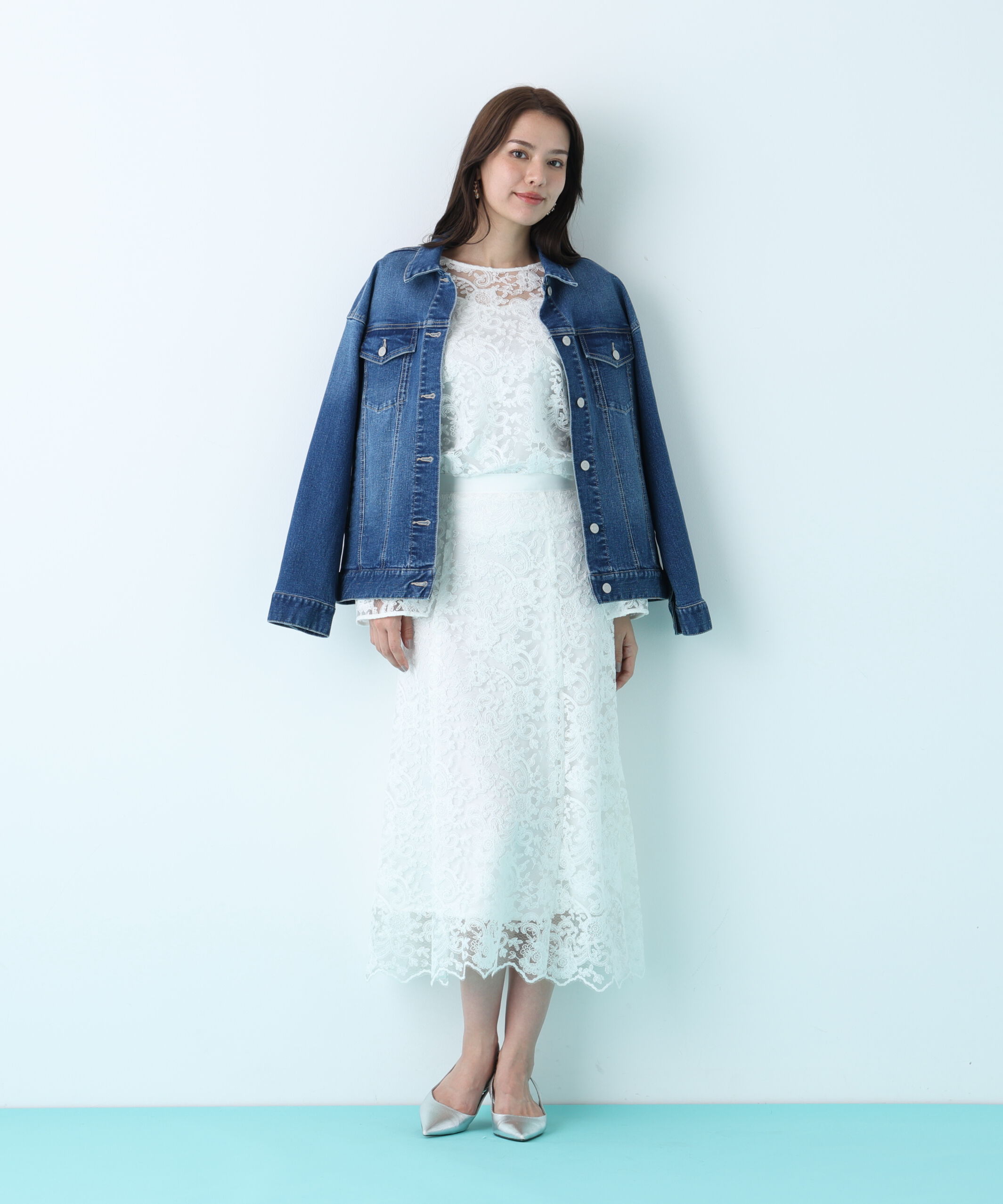  「スカラレースブラウス」|シャツ・ブラウス|