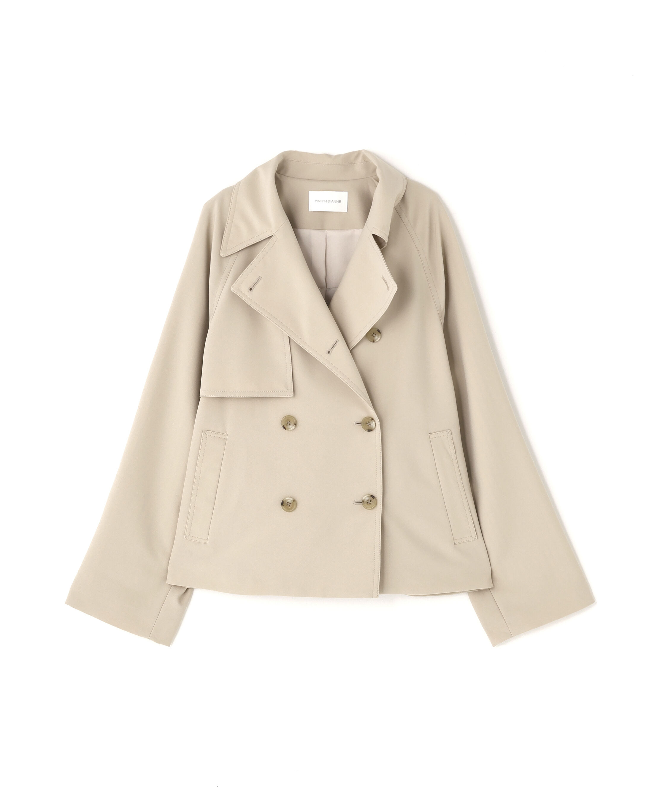  「ソフトオックスショートトレンチコート」|その他|