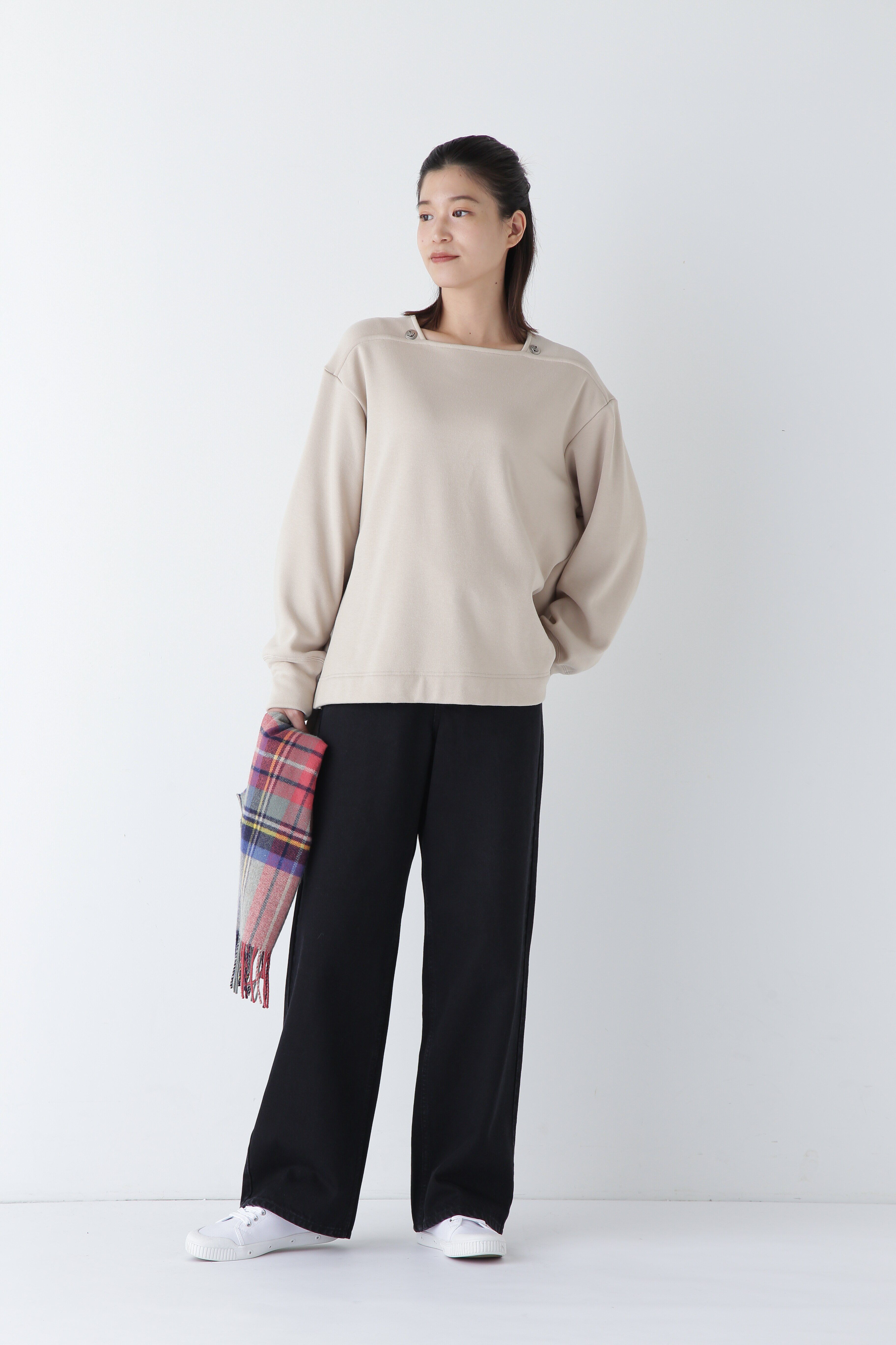  「◆１１ｏｚブラックデニムセミワイドパンツ」|その他|