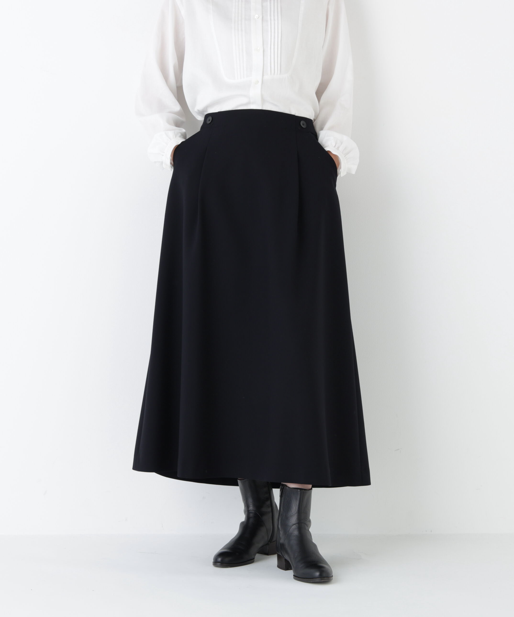  「◆マリンフレアスカート」|スカート|ブラック