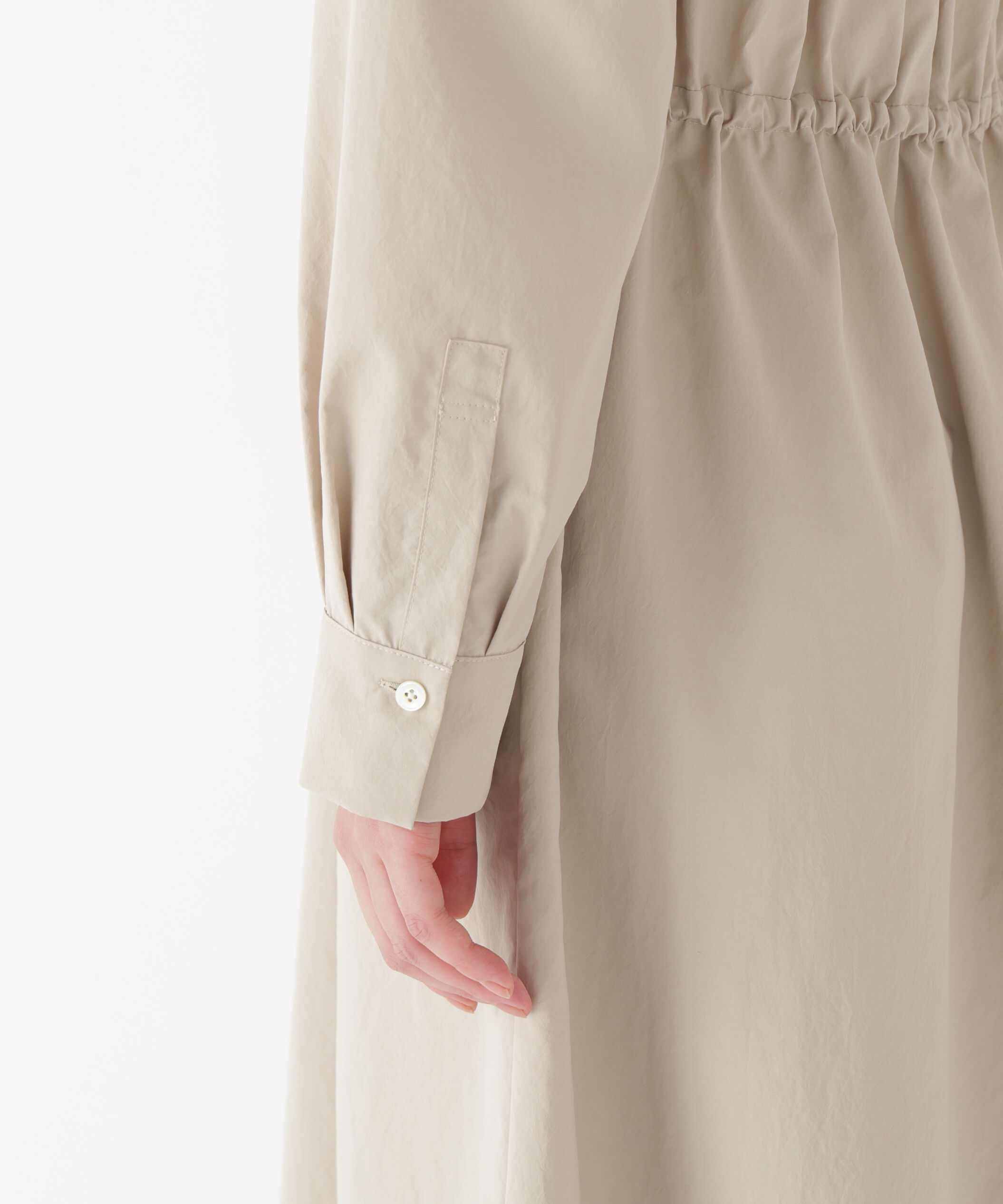  「◆《ウォッシャブル》ドロストシャツワンピース」|ワンピース|