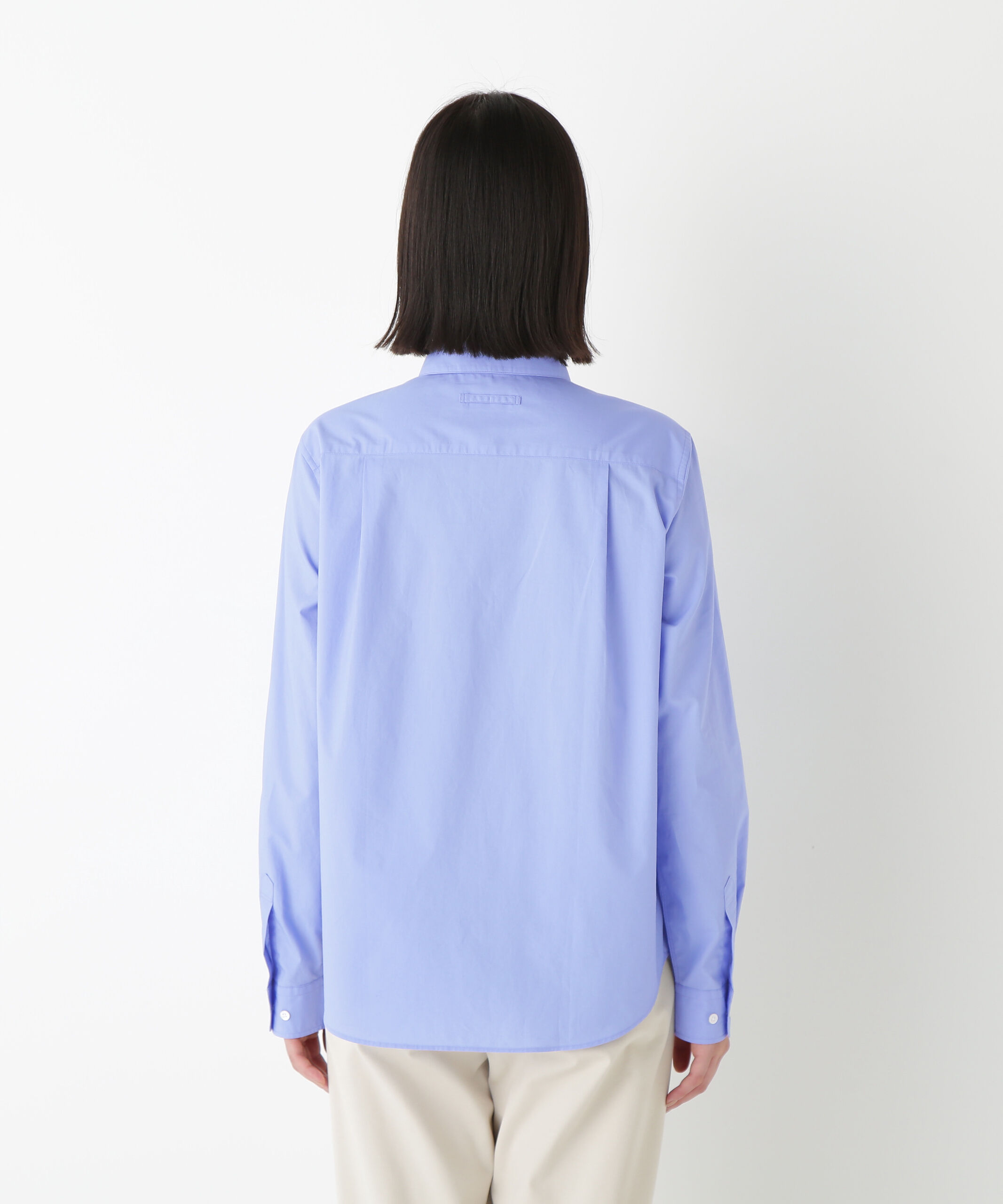  「◆《ウォッシャブル》ベーシックシャツ」|シャツ・ブラウス|