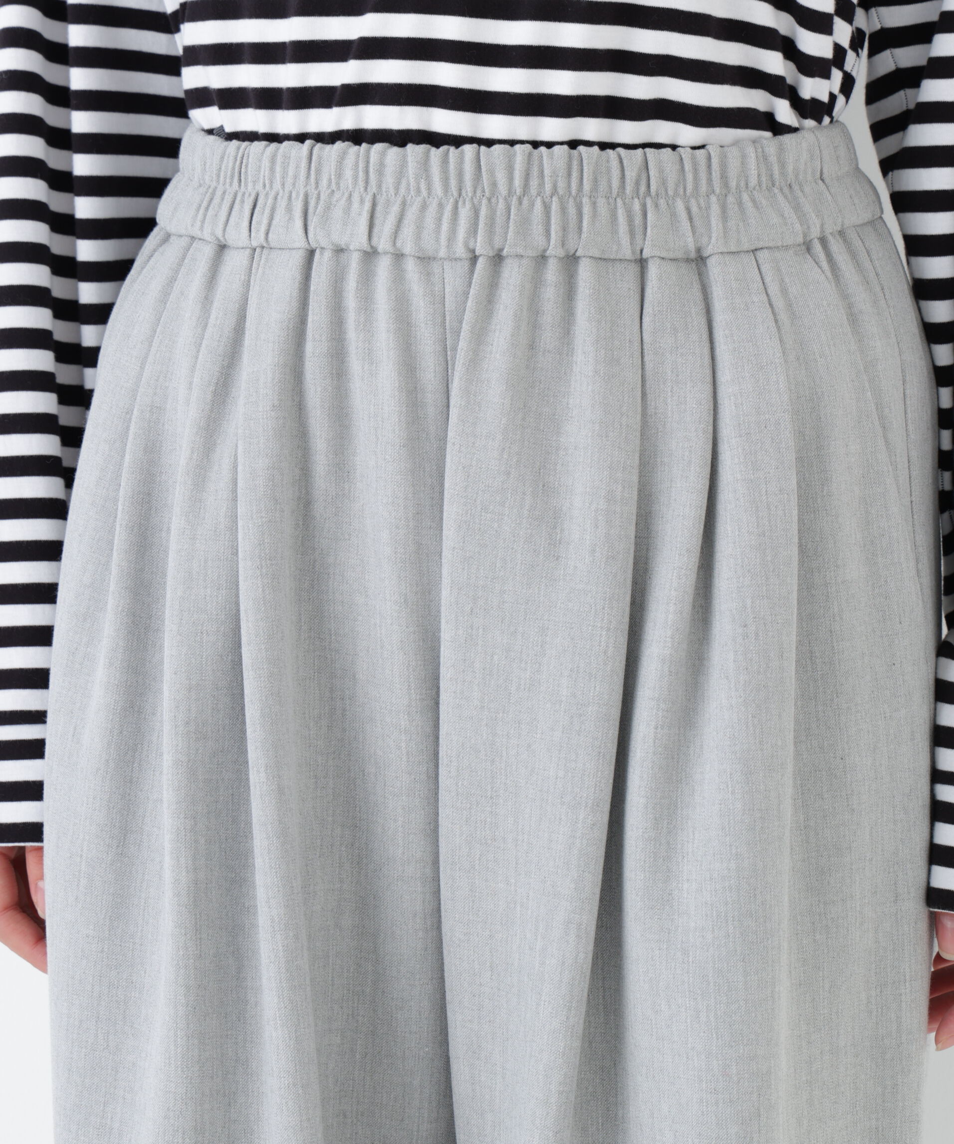  「裏起毛ワイドパンツ」|その他|