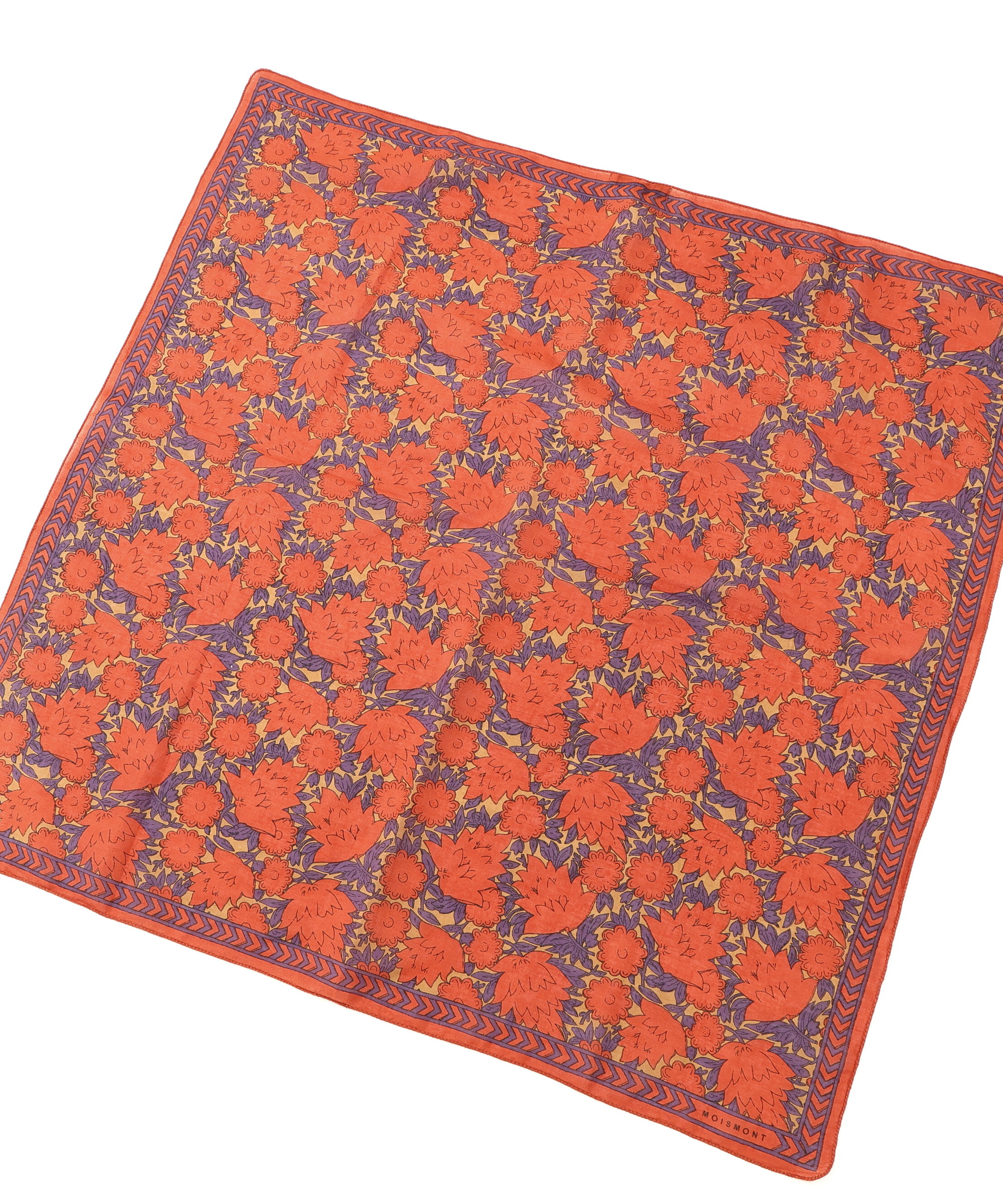  「◆ＭＯＩＳＭＯＮＴ　フラワープリントスカーフ」|バンダナ・スカーフ|