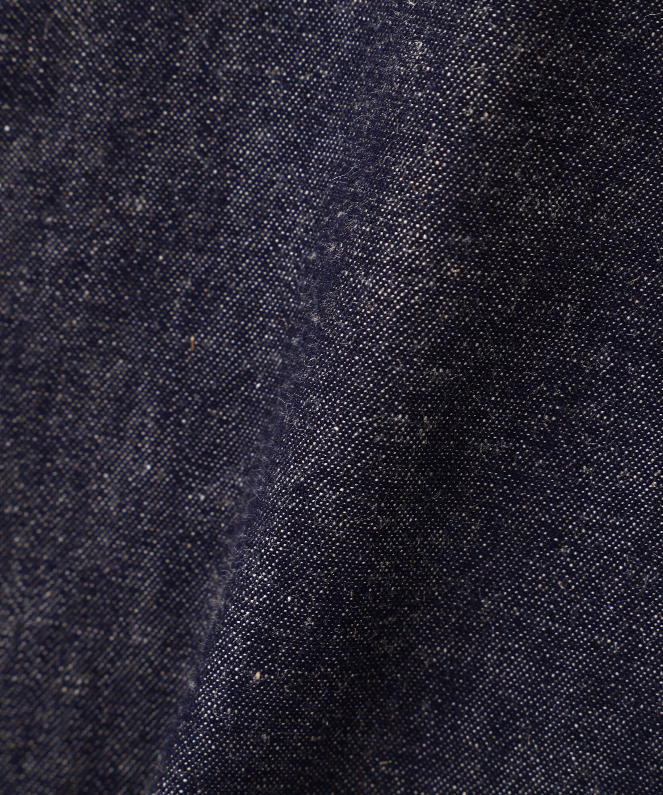  「◆綿麻ライトオンスデニムブルゾン」|ブルゾン・スタジャン|