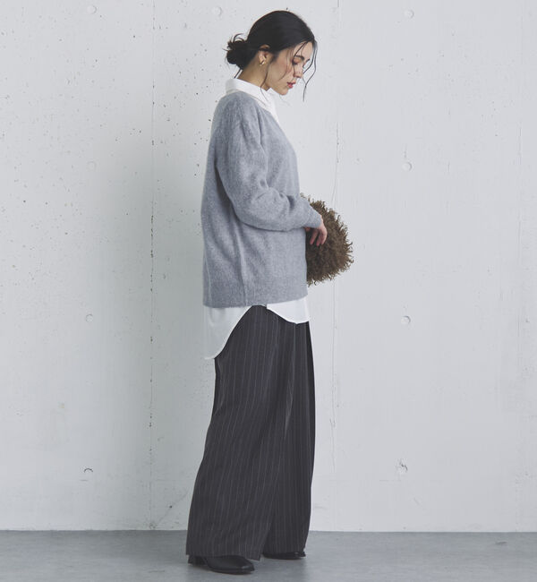 Doux archives「ストライプ２タックパンツ」|チノ|