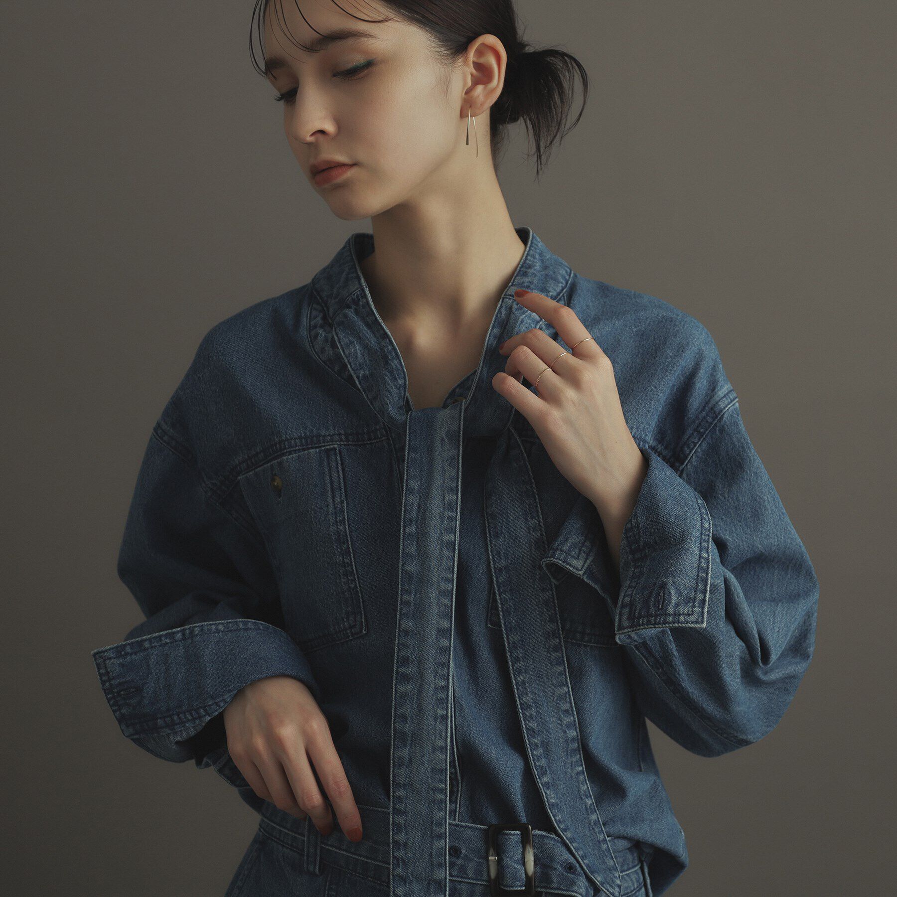 COCOSHNIK ONKITSCH「K10スキニーリング ベネチアン」|リング|