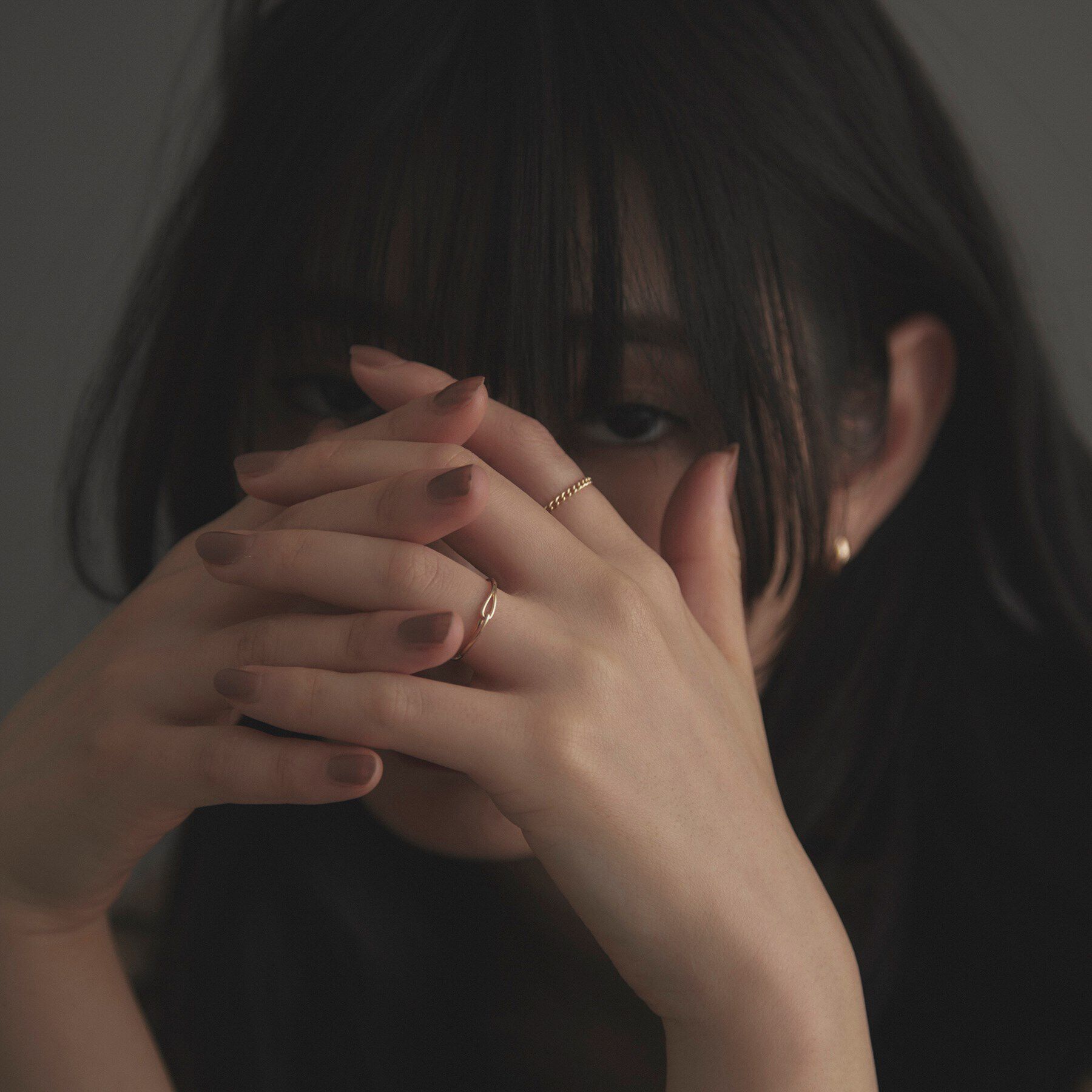 COCOSHNIK ONKITSCH「K10スキニーリング デュアルフック」|リング|