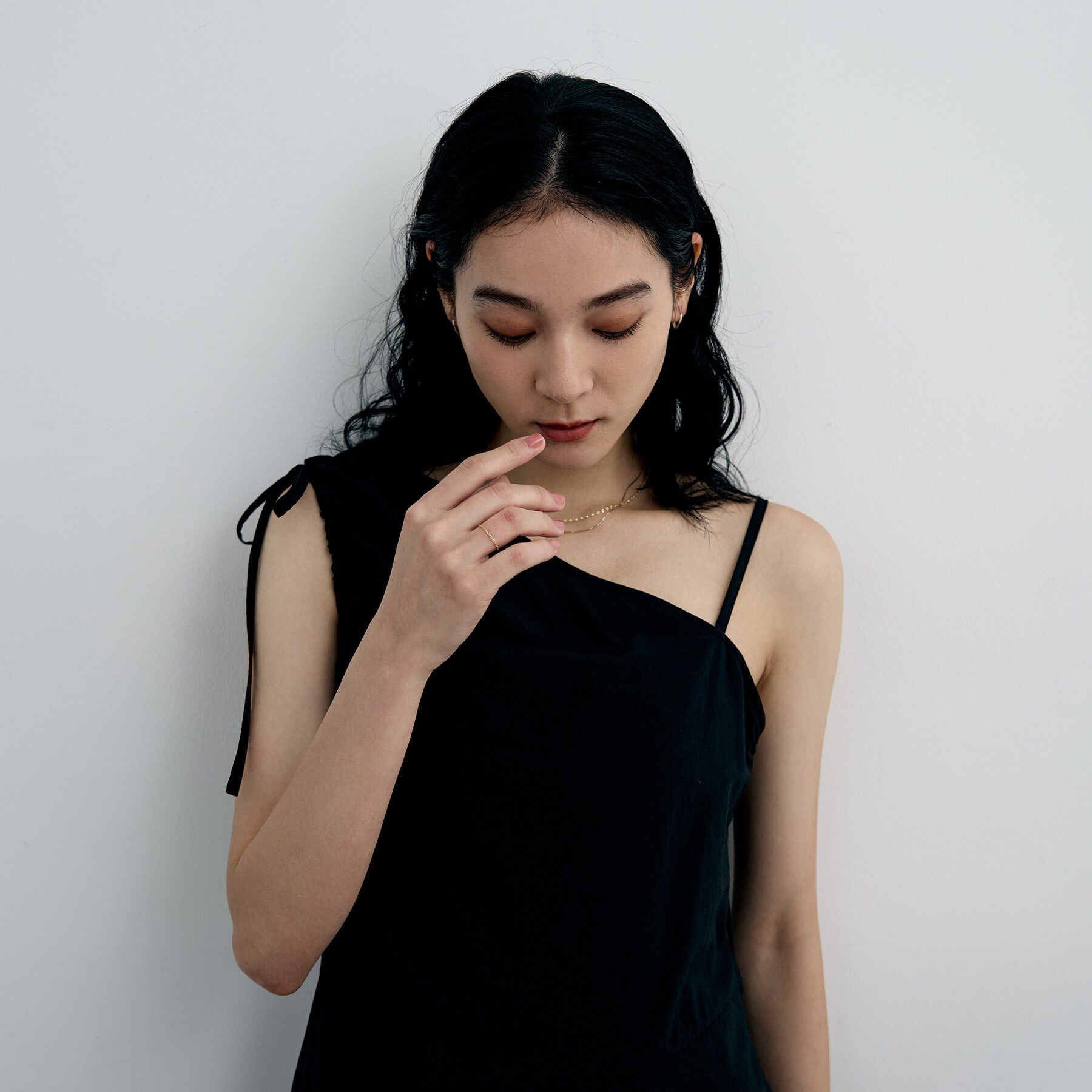 COCOSHNIK ONKITSCH「K10スキニーリング スクリューチェーン」|リング|