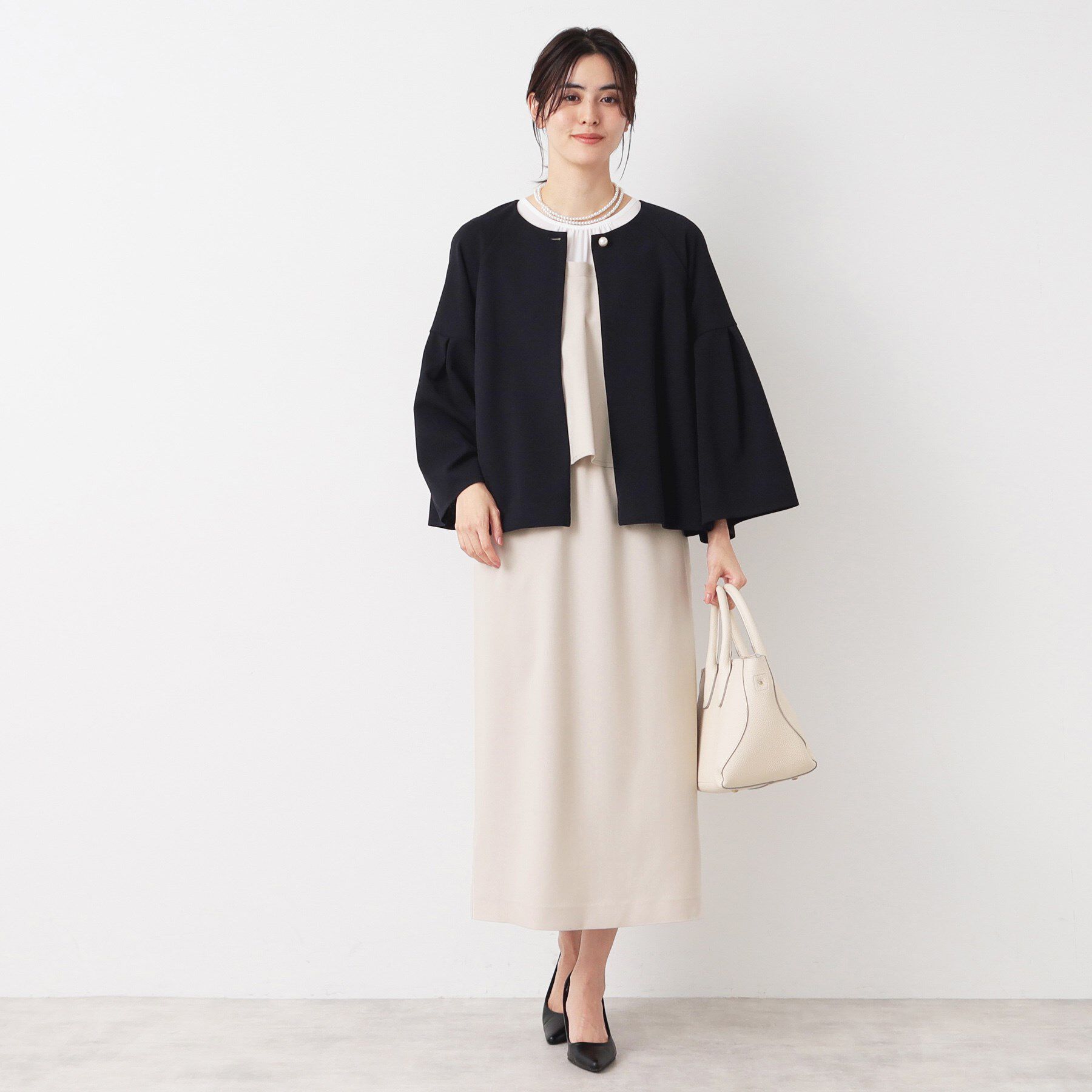 Dessin「【入卒/セレモニー/洗える】セットアップ風ワンピース」|ワンピース|