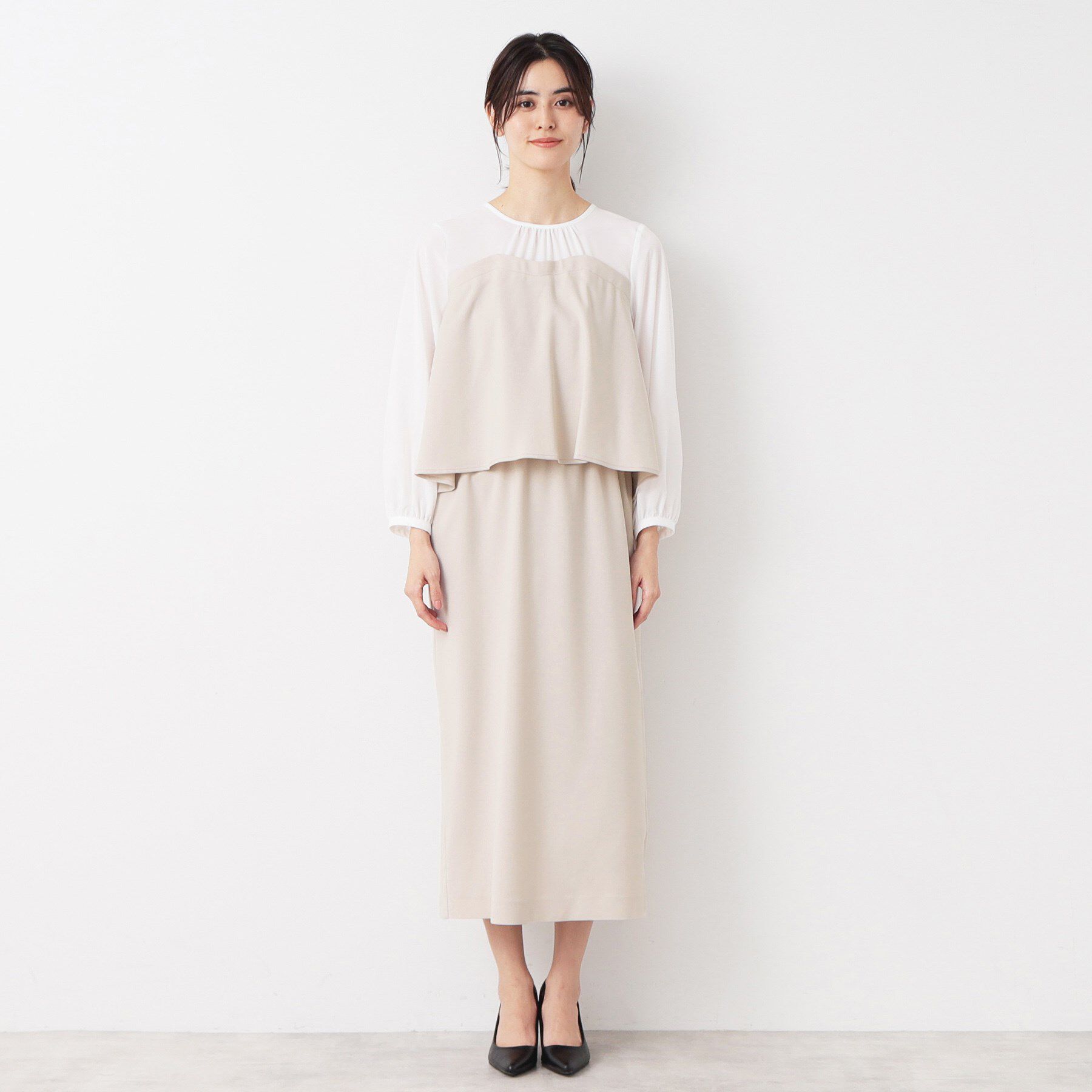 Dessin「【入卒/セレモニー/洗える】セットアップ風ワンピース」|ワンピース|