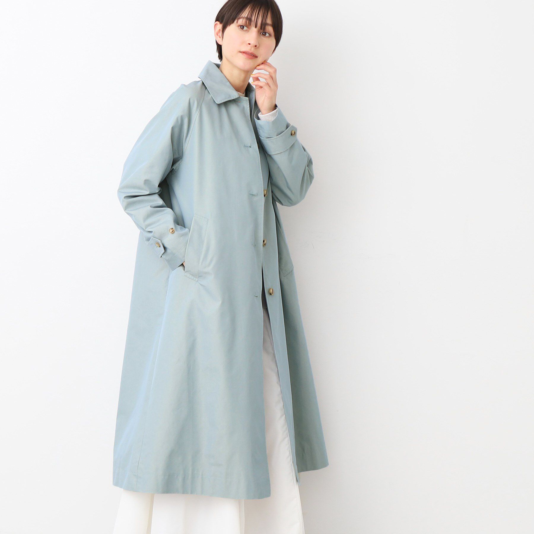 Dessin「【洗える】ステンカラーコート（S～L）」|ステンカラーコート|