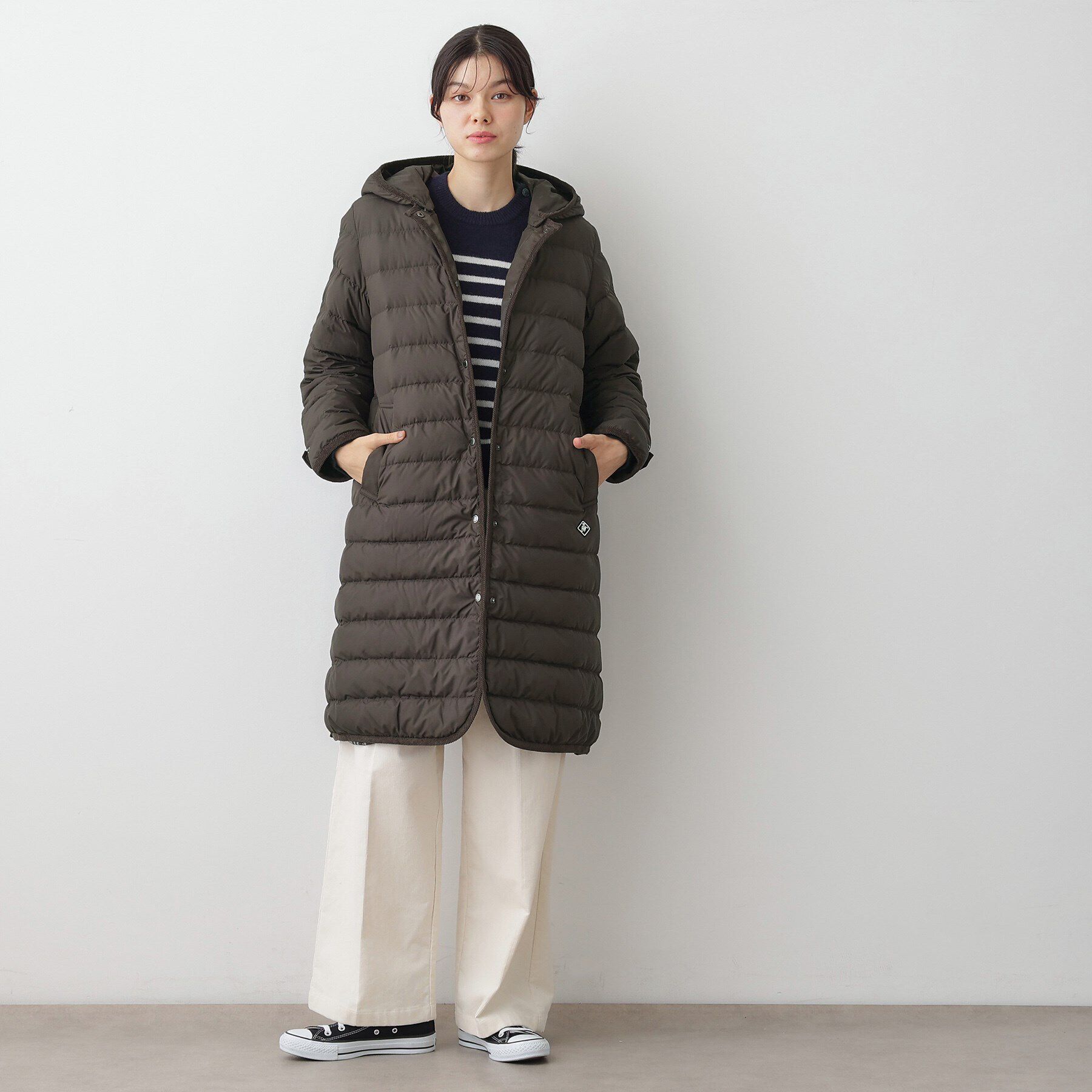 Dessin「【撥水・2WAY】ミュラーダウンコートロング丈」|ダウン|