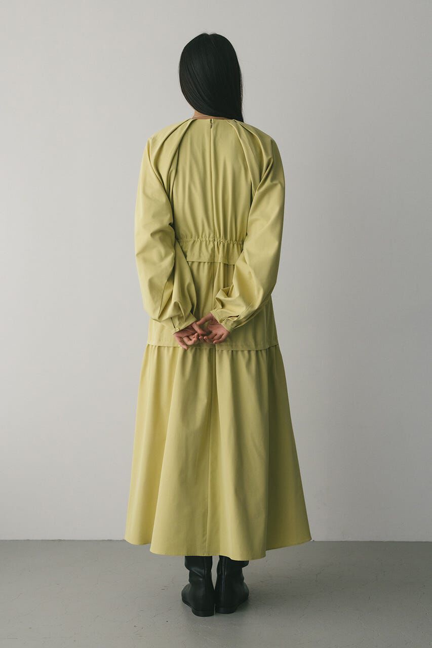 STYLEMIXER「ウエストドロストティアードワンピース」|ワンピース|