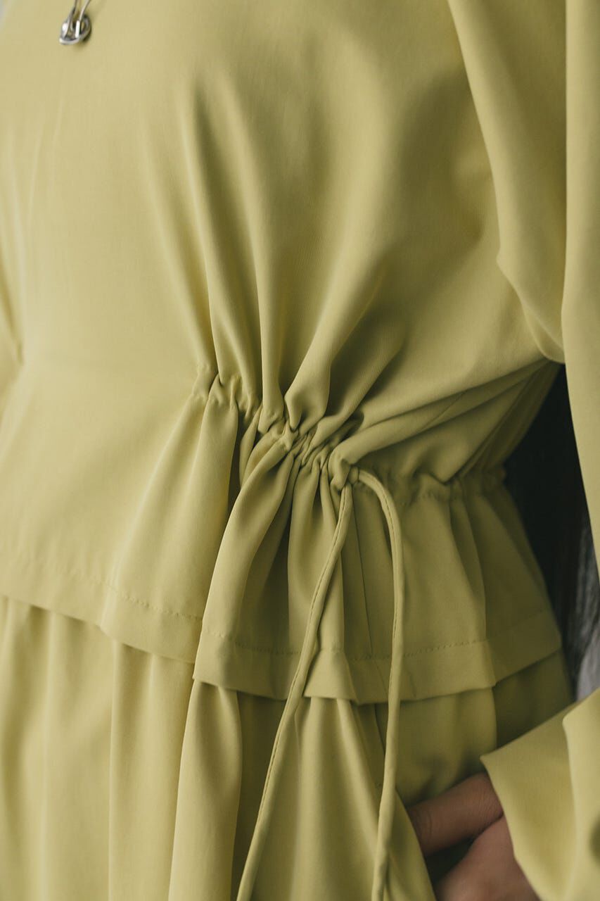 STYLEMIXER「ウエストドロストティアードワンピース」|ワンピース|