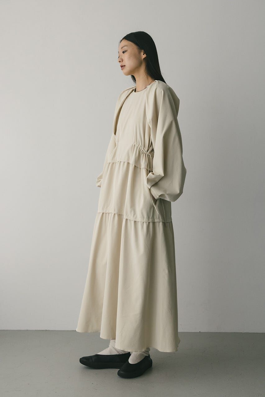 STYLEMIXER「ウエストドロストティアードワンピース」|ワンピース|