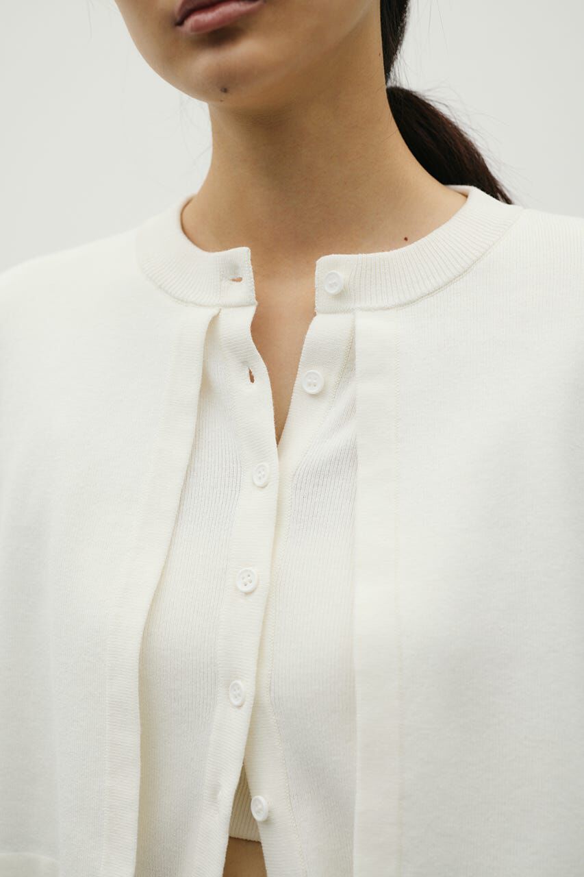 STYLEMIXER「レイヤードニットカーデ」|カーディガン|