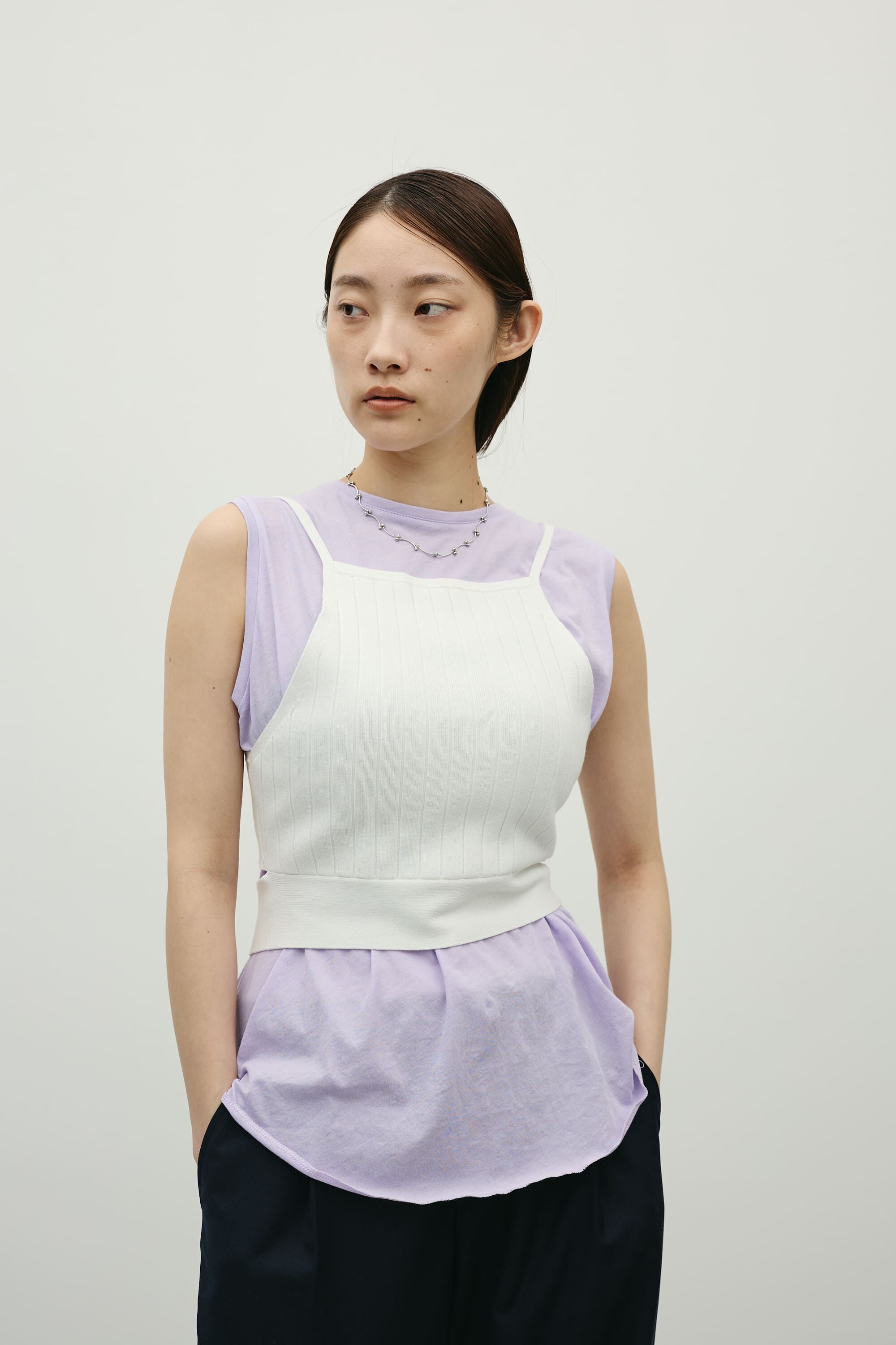 STYLEMIXER「アメスリニットビスチェ」|キャミソール|