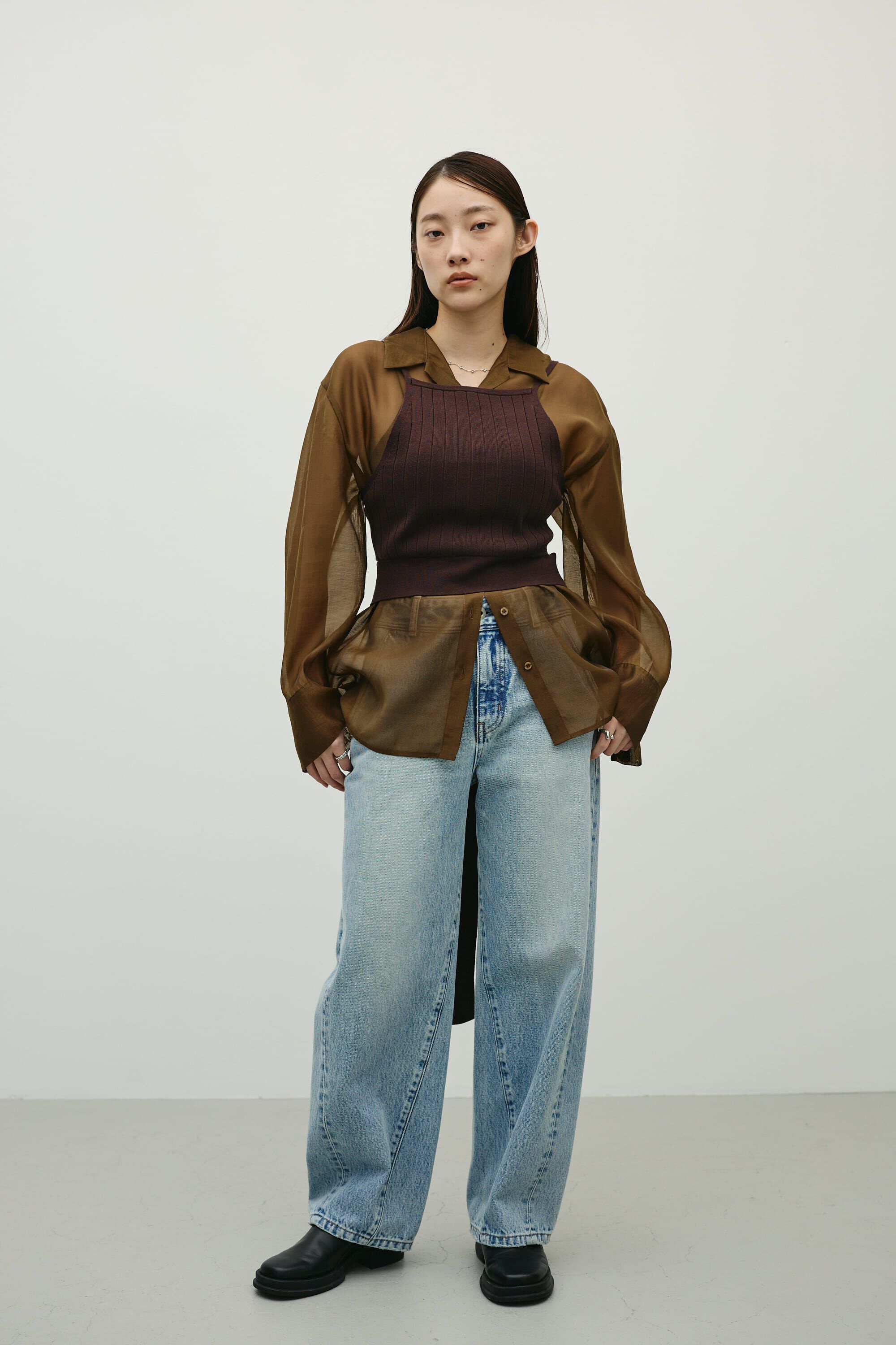 STYLEMIXER「アメスリニットビスチェ」|キャミソール|