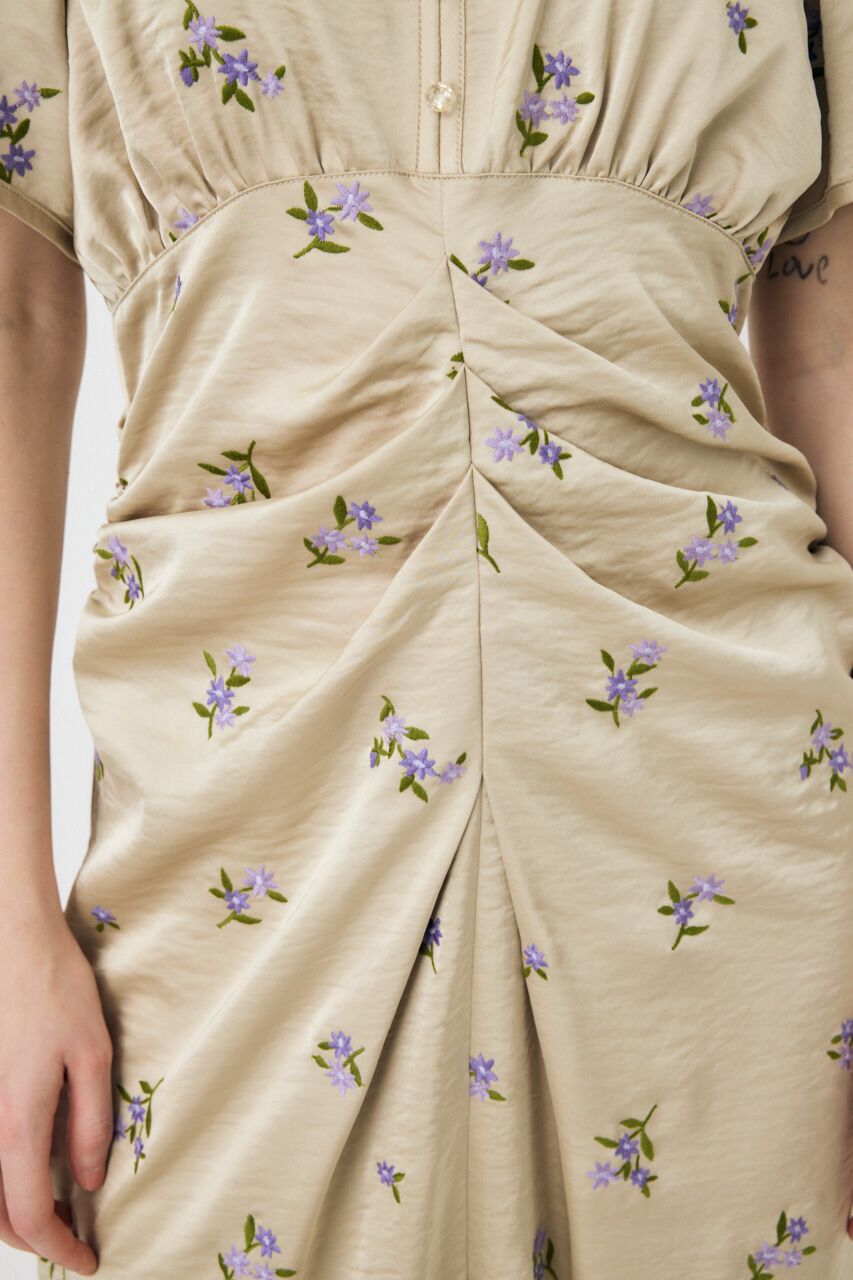 MOUSSY「BUTTERFLY SLEEVE ドレス」|ワンピース|