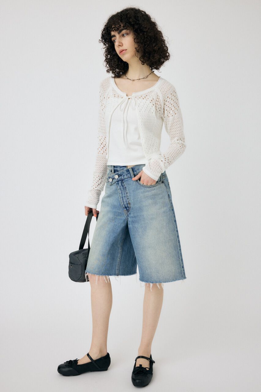 MOUSSY「OPENWORK KNIT アンサンブル」|ニット・セーター|