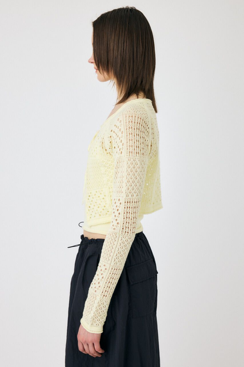 MOUSSY「OPENWORK KNIT アンサンブル」|ニット・セーター|