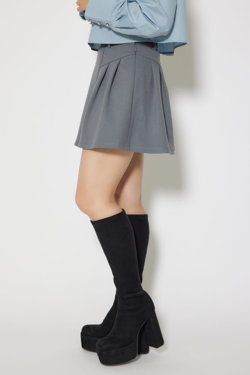 rienda「ボンディングストラクチャーミニスコートショートパンツ」|その他|