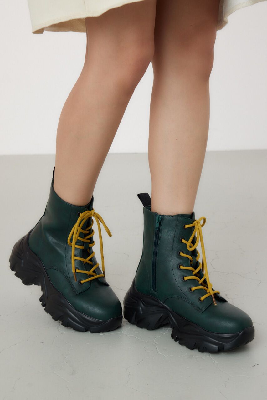 RODEO CROWNS「レースアップ ボリュームブーツ」|その他|