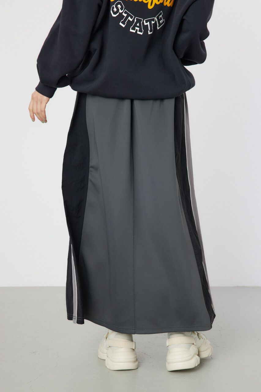 RODEO CROWNS「ナイロン&times;ジャージスカート」|スカート|