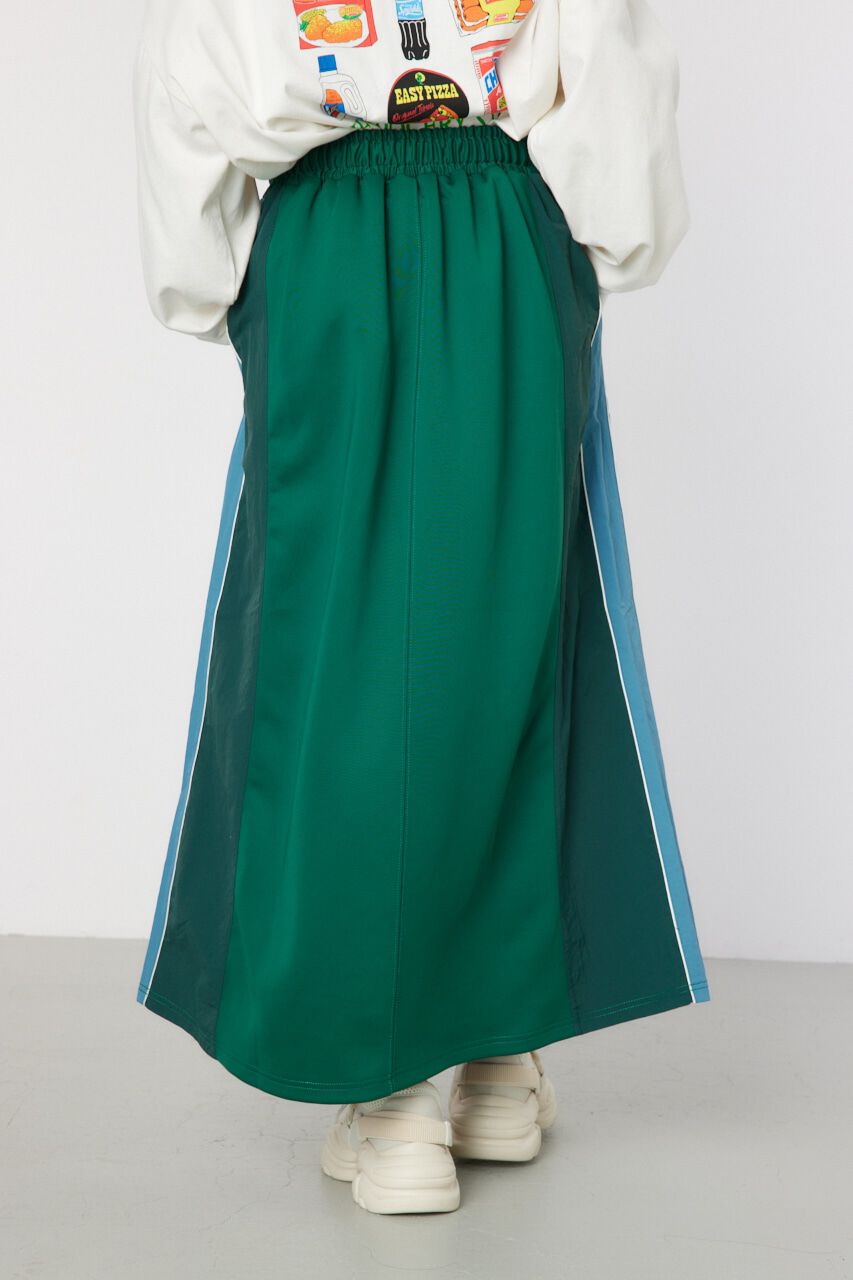 RODEO CROWNS「ナイロン&times;ジャージスカート」|スカート|