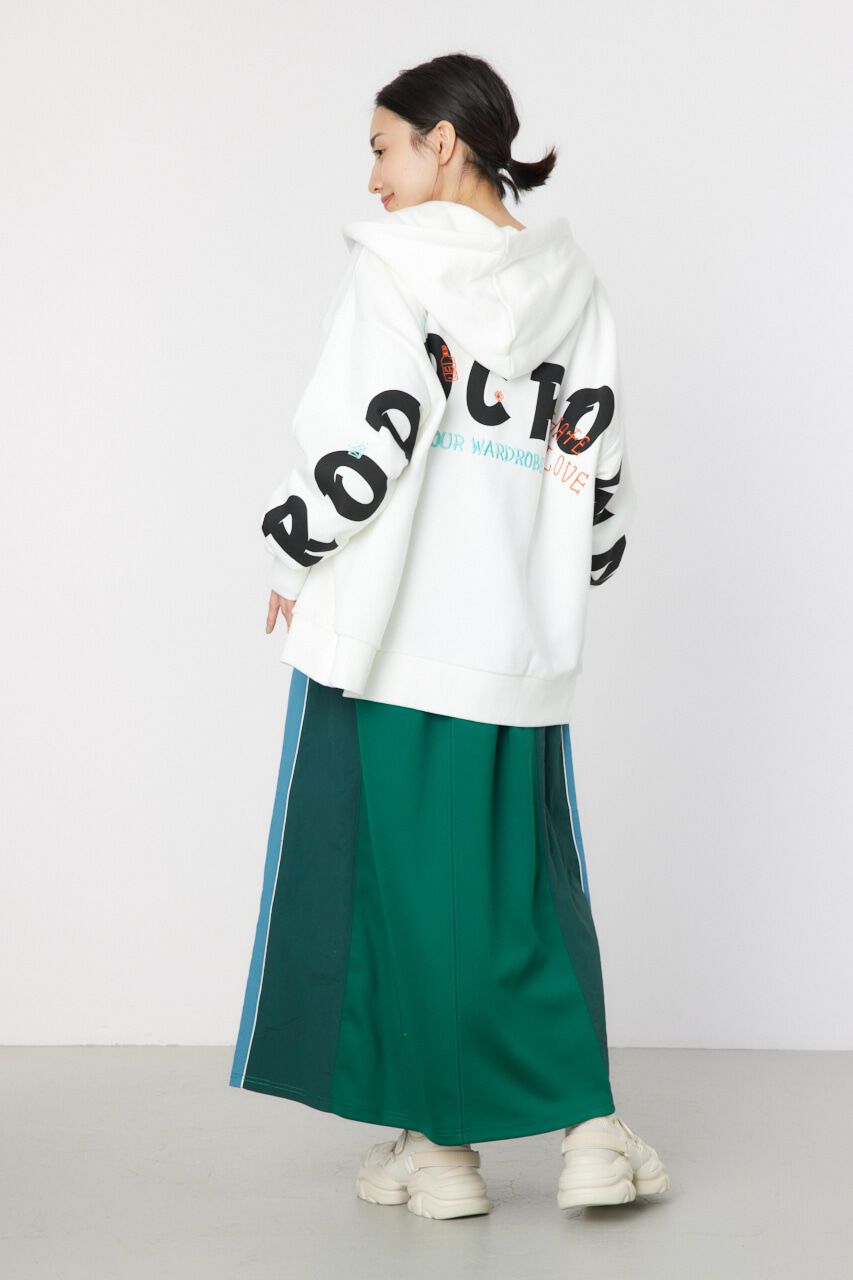 RODEO CROWNS「ナイロン&times;ジャージスカート」|スカート|