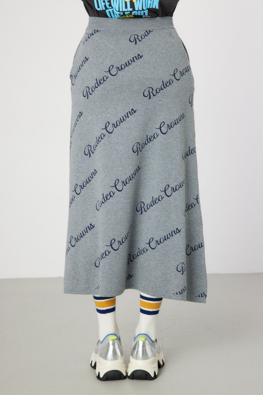 RODEO CROWNS「ロゴニットフレアスカート」|スカート|