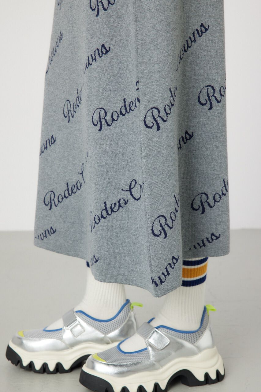 RODEO CROWNS「ロゴニットフレアスカート」|スカート|