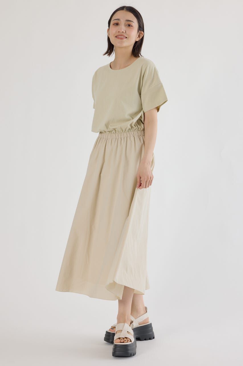 RODEO CROWNS「異素材切替ワンピース」|ワンピース|