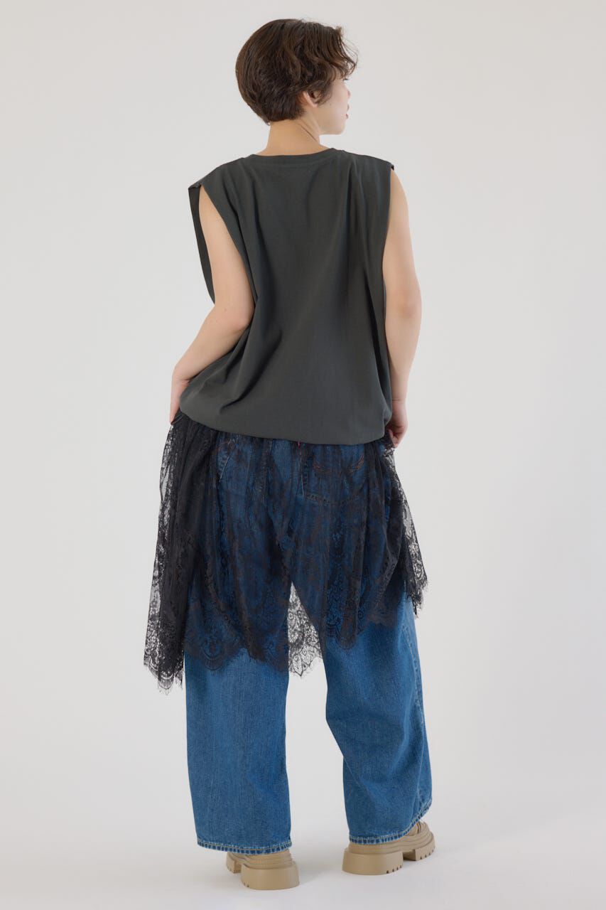 RODEO CROWNS「レースドッキングブラウジングワンピース」|ワンピース|