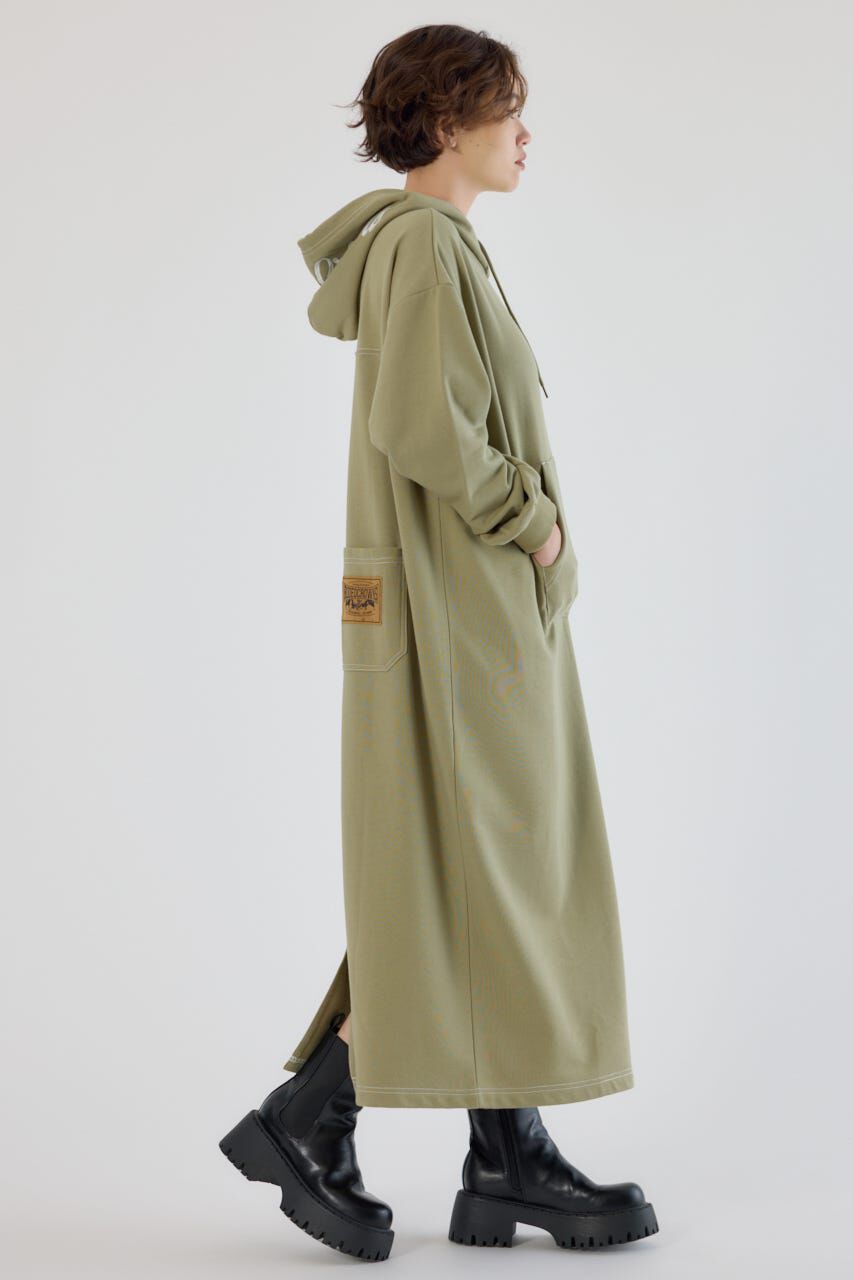 RODEO CROWNS「RCSカラーステッチパーカーワンピース」|ワンピース|