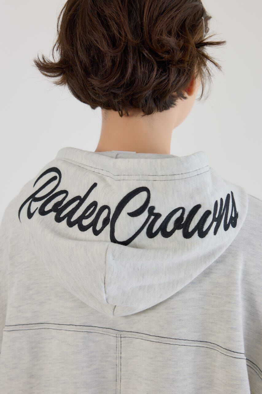 RODEO CROWNS「RCSカラーステッチパーカーワンピース」|ワンピース|