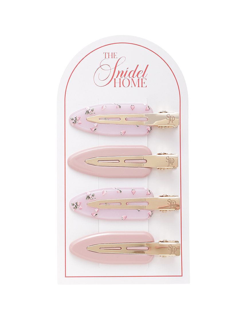 SNIDEL HOME「ストロベリープリントヘアピン」|その他|PNK