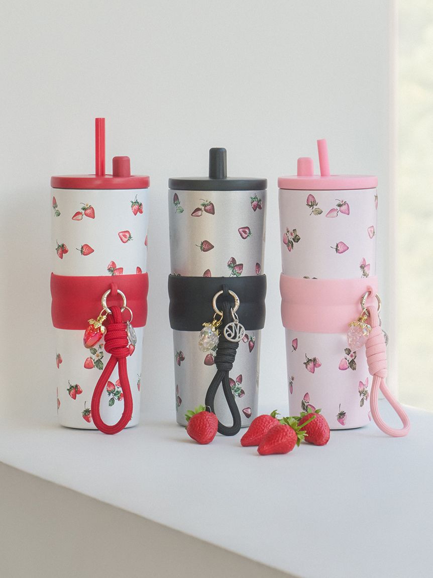 SNIDEL HOME「ストロベリータンブラー」|グラス・マグカップ|