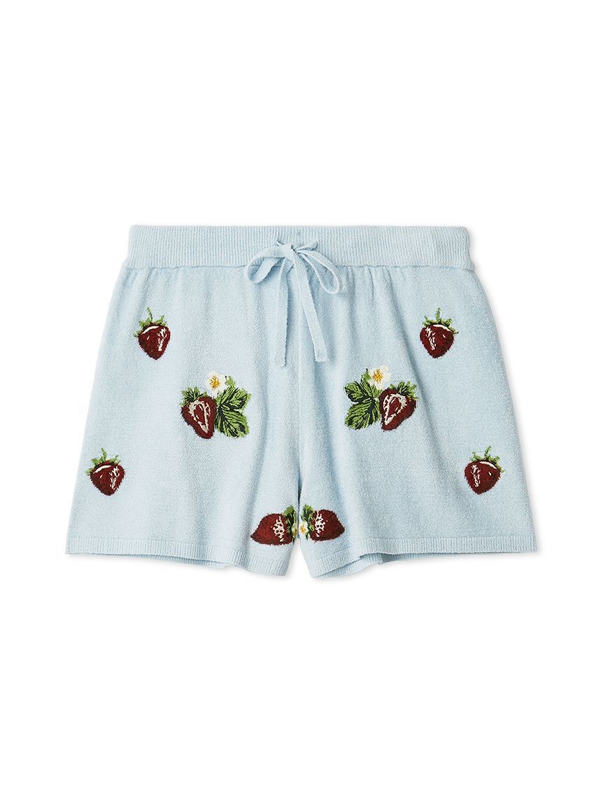 SNIDEL HOME「ストロベリーニットショートパンツ」|ルームウェア|