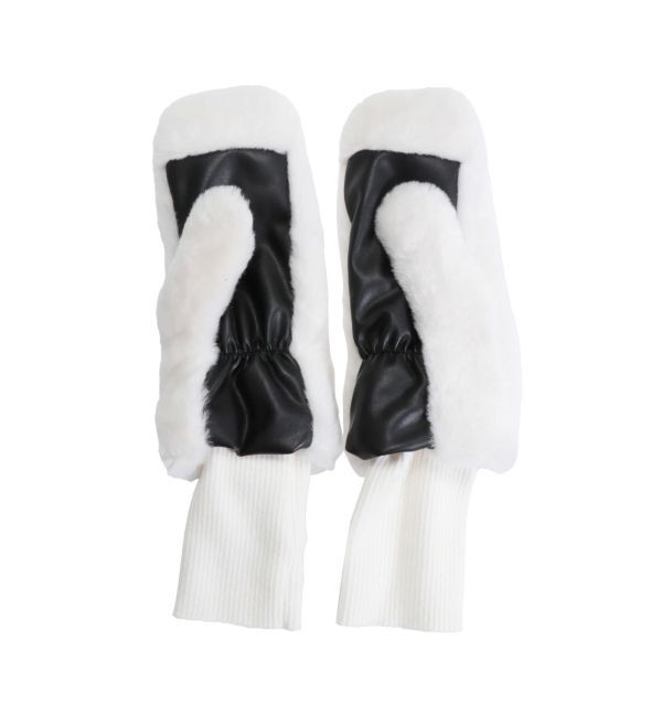 ELENDEEK「FUR MITTEN」|手袋|